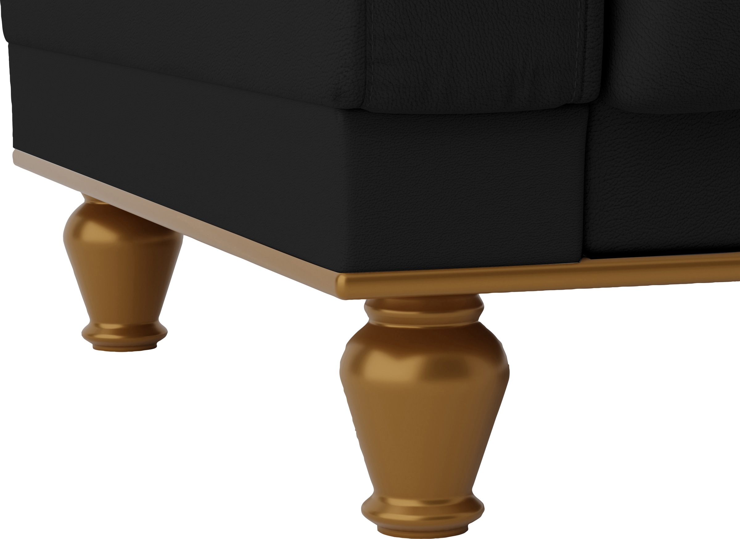 sit&more 2-Sitzer »Orient 5«, Rückenkissen mit Strass-Stein, goldfarbene Applikationen