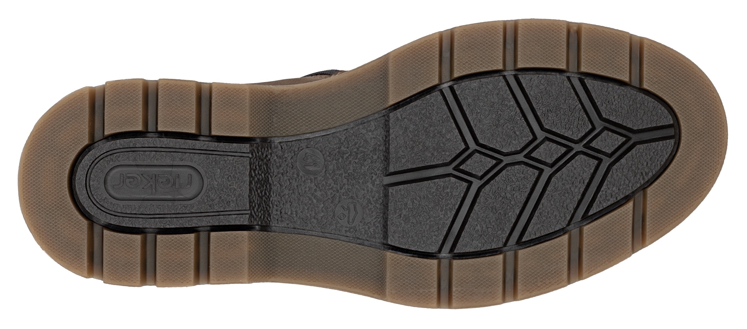 Rieker Winterstiefelette  Winterboots, Schnürboots mit Innenreißverschluss und RiekerTex