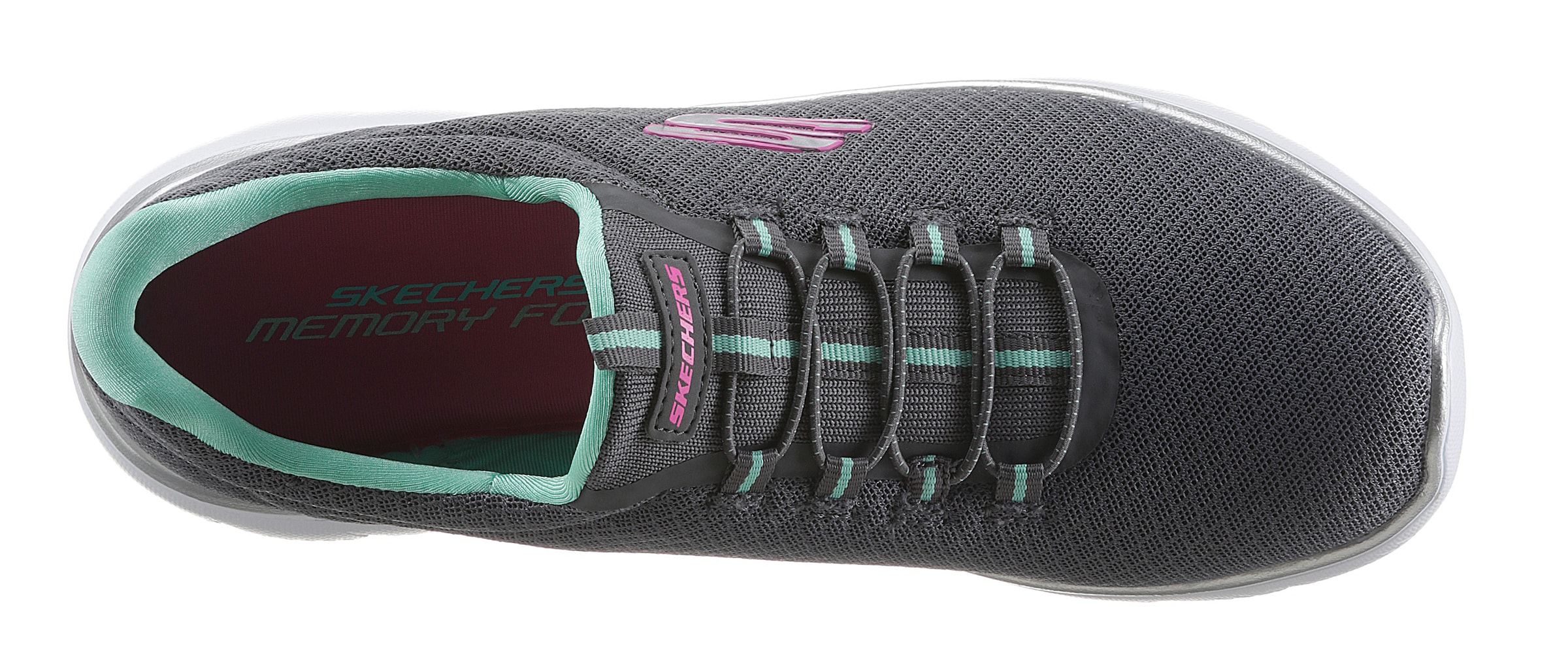 Skechers Slip-On Sneaker »SUMMITS«  Freizeitschuh, Komfortschuh mit stoßdämpfender Zwischensohle