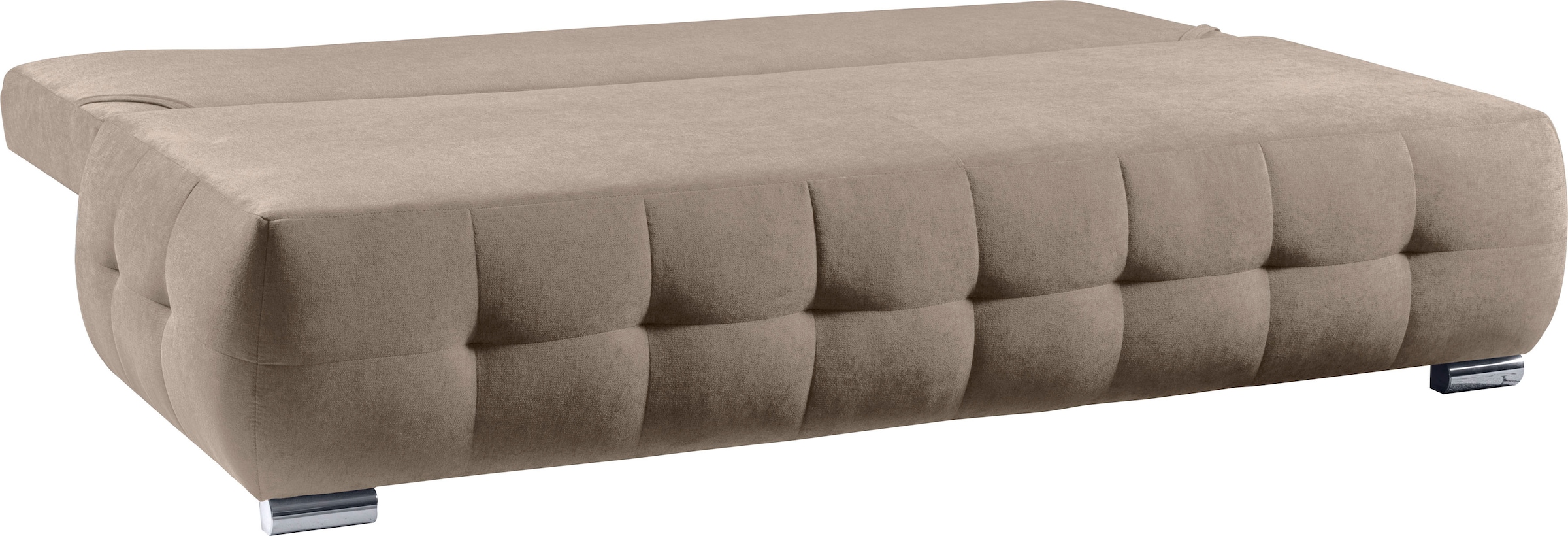 WERK2 Schlafsofa »Indigo«, 2-Sitzer Sofa und Schlafcouch mit Federkern & Bettkasten