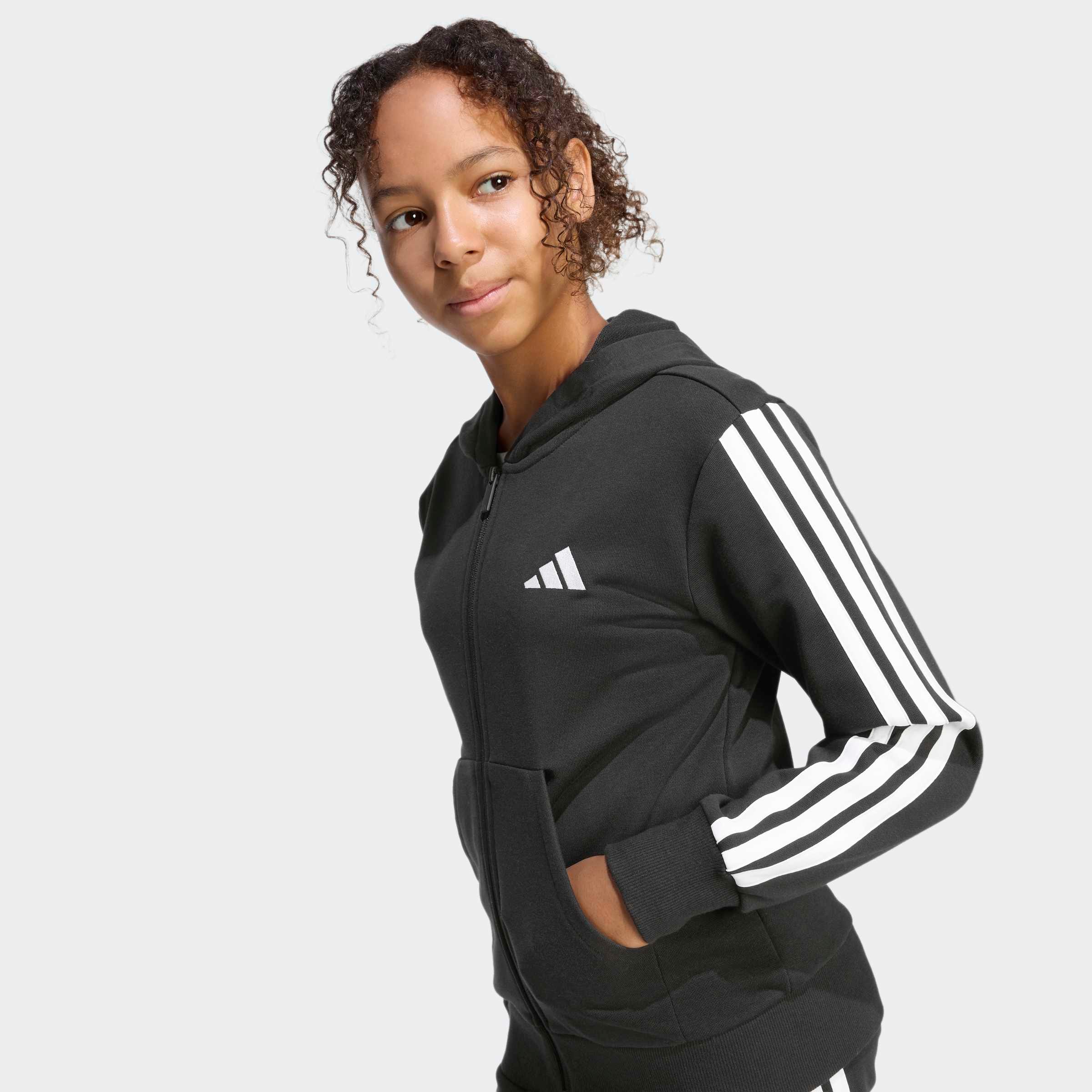 adidas Sportswear Kapuzensweatshirt »JG 3S FZ HD 280«
