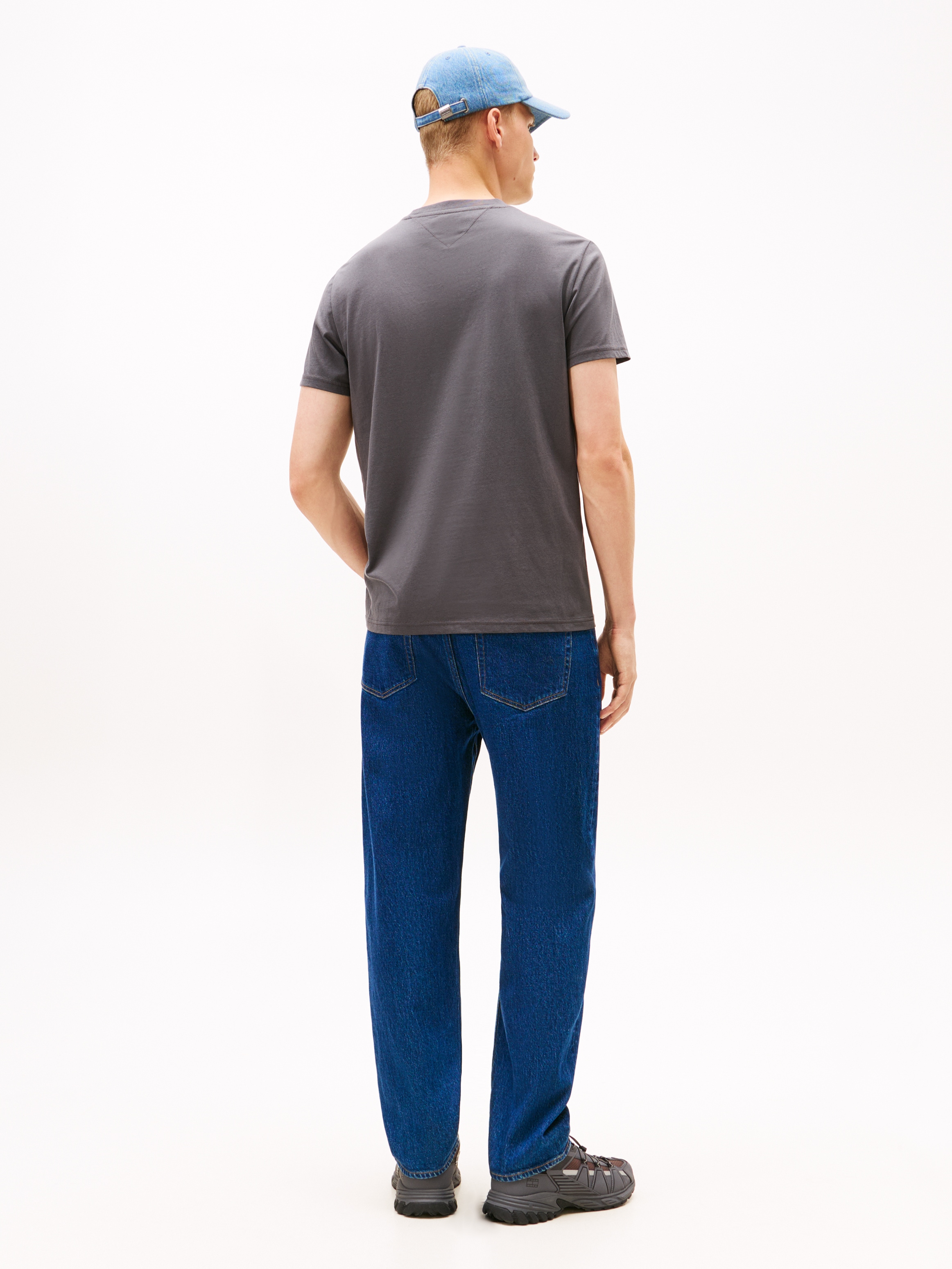 Tommy Jeans T-Shirt »TJM SLIM FIT LINEAR 2PACK« Packung, 2 Stk. Rundhals, Jersey