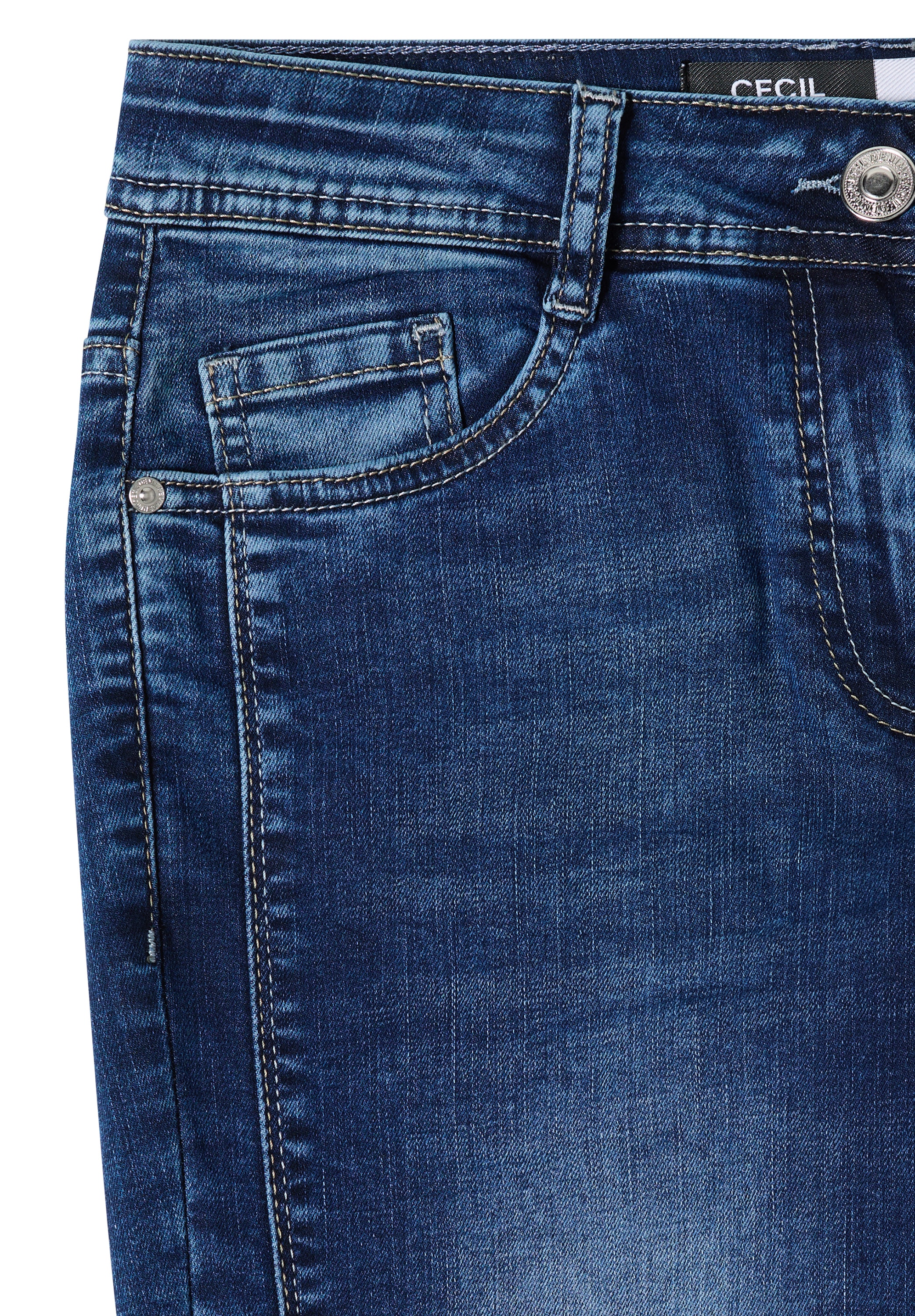 Cecil 3/4-Jeans »Style Scarlett« im Casual Fit und mit Stretch