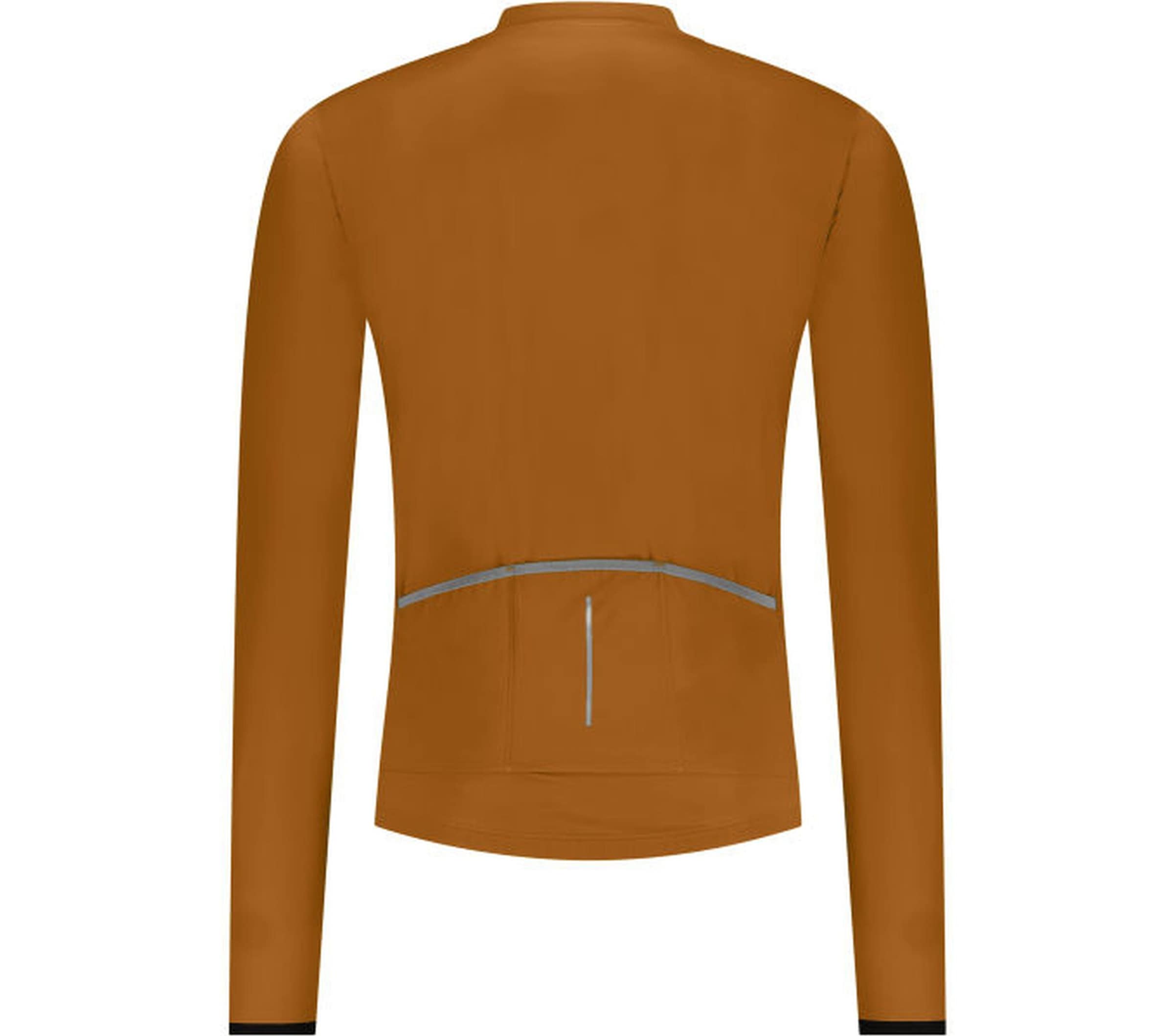Shimano Radtrikot »VERTEX Thermal Long Sleeve Jersey, Bronze«