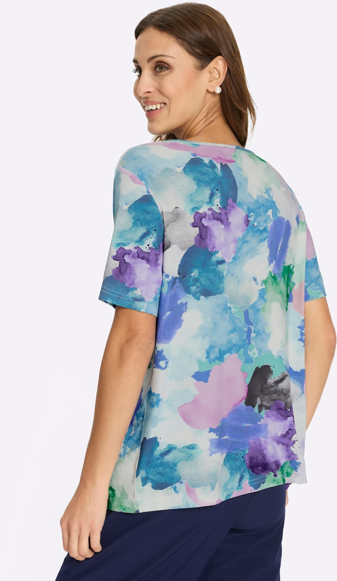 Lady Rundhalsshirt »Rundhals-Shirt« 1 tlg.