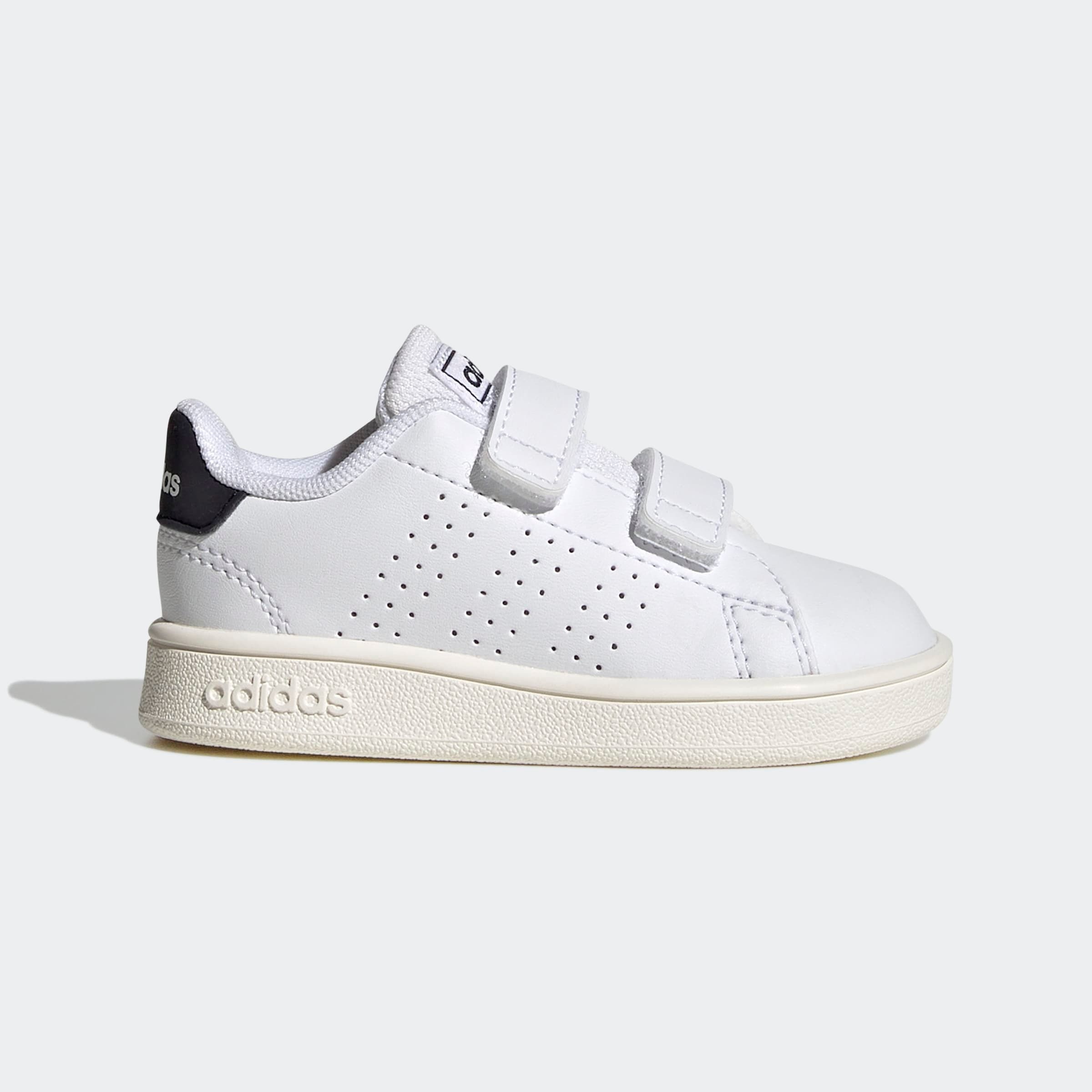 adidas Sportswear Sneaker »ADVANTAGE LIFESTYLE COURT TWO HOOK-AND-LOOP«, Design auf den Spuren des adidas Stan Smith