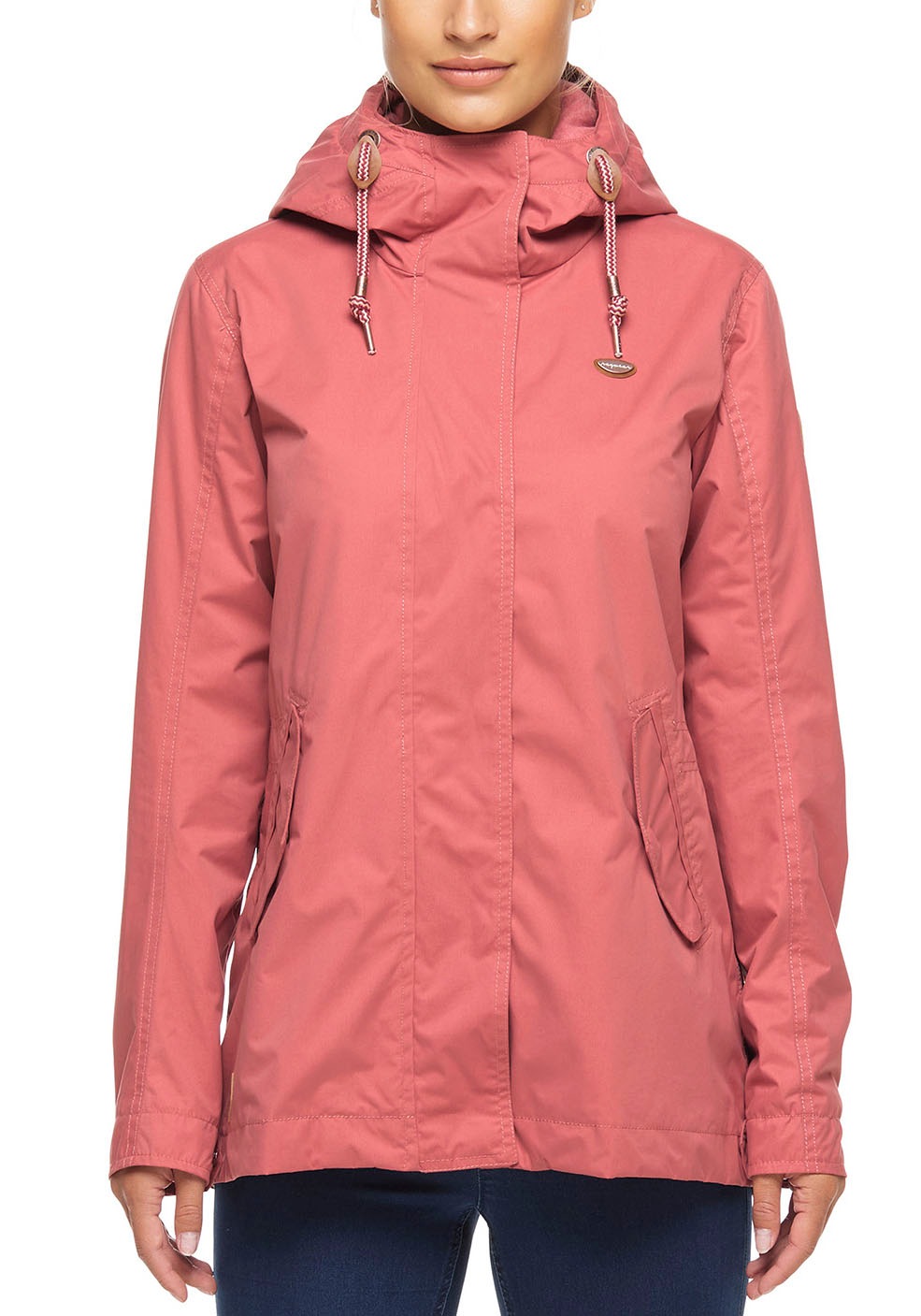 Ragwear Funktionsjacke »LENCA«, mit Kapuze, stylische Übergangsjacke Waterproof fabric