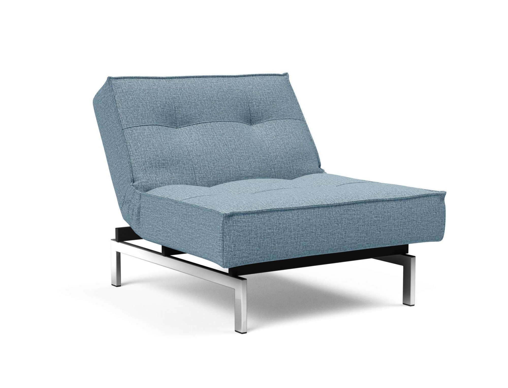 INNOVATION LIVING ™ Sessel »Splitback«, mit chromglänzenden Beinen, in skandinavischen Design