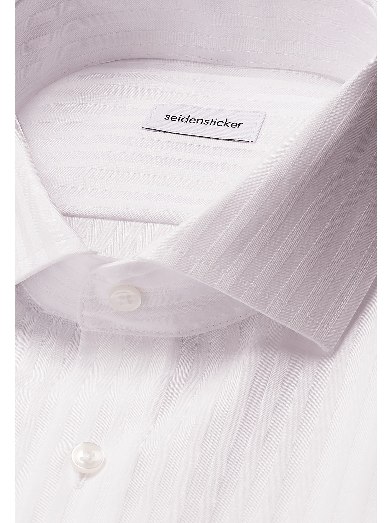 seidensticker Businesshemd »Schwarze Rose« Shaped 1/1 Kentkragen Gestreift