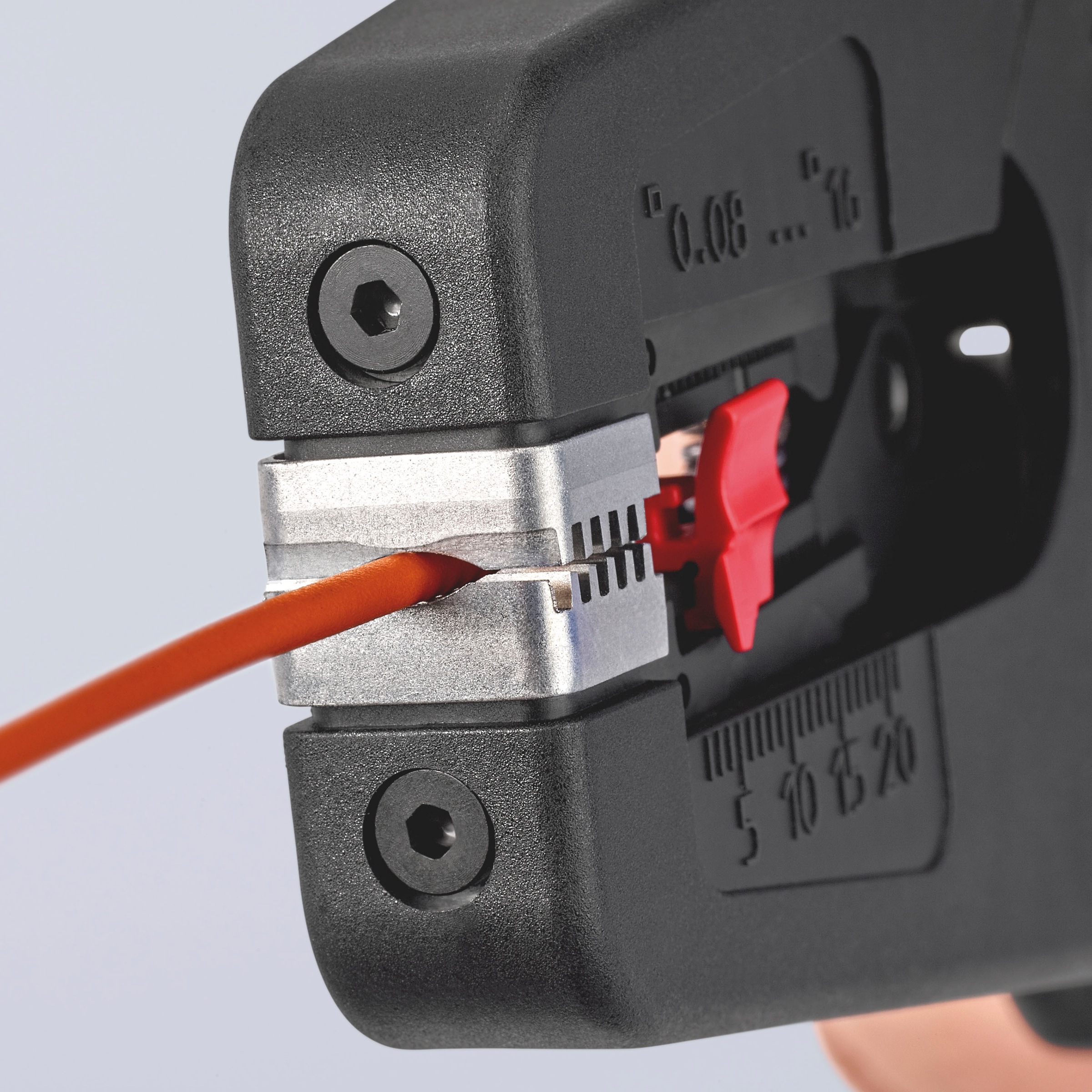 Knipex Abisolierzange »12 52 195 PreciStrip16«, (1 tlg.), automatisch, 190 mm