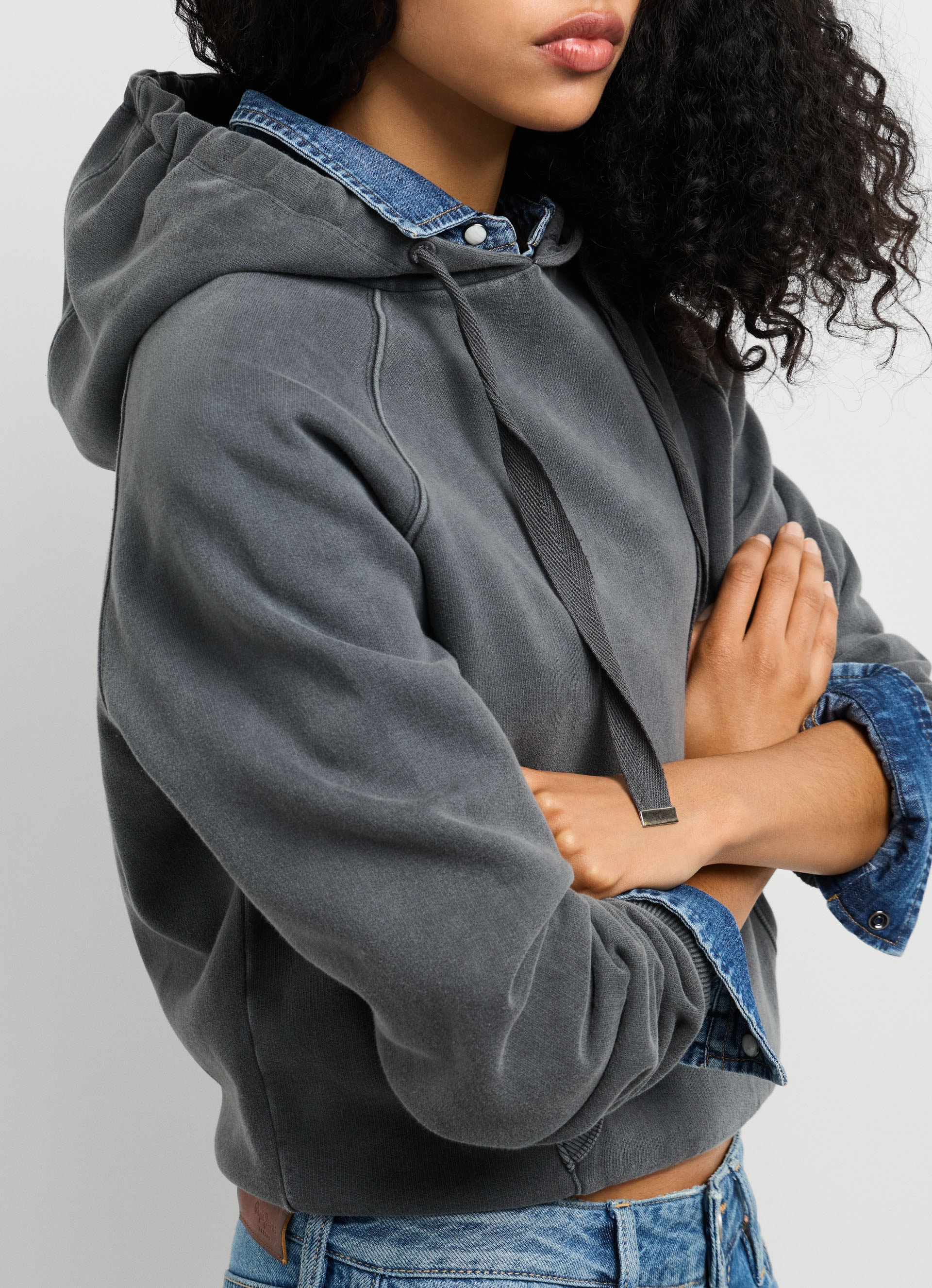 Pepe Jeans Hoodie »BEGO«, Sweatqualität in gewaschener Optik
