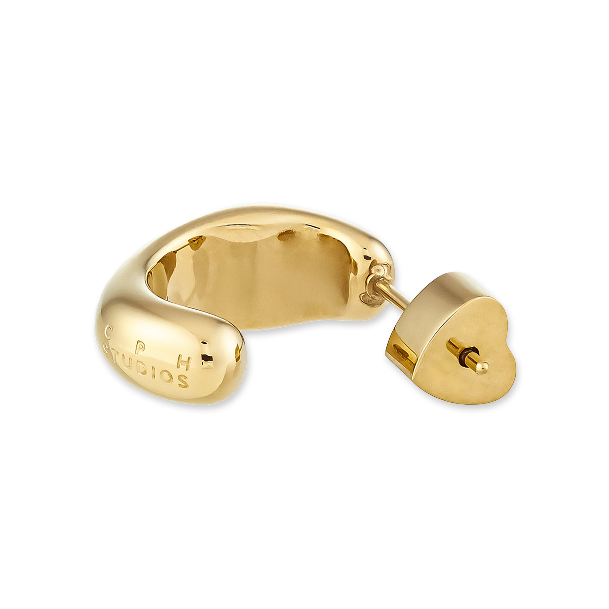 Copenhagen Studios Paar Creolen »Schmuck Geschenk Edelstahl Ohrring Organics«