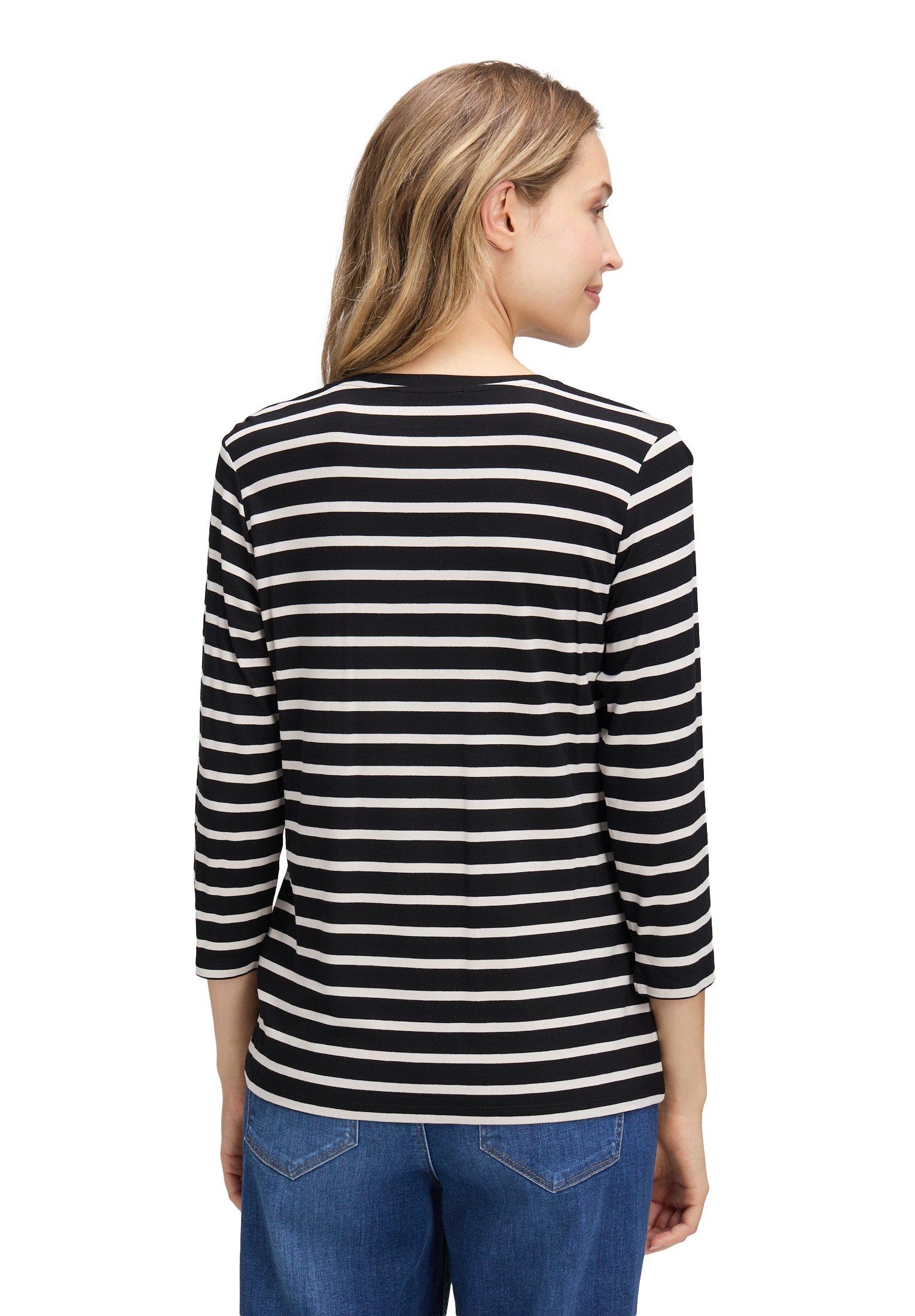 Betty Barclay Langarmshirt »Ringelshirt mit Schmucksteinen«