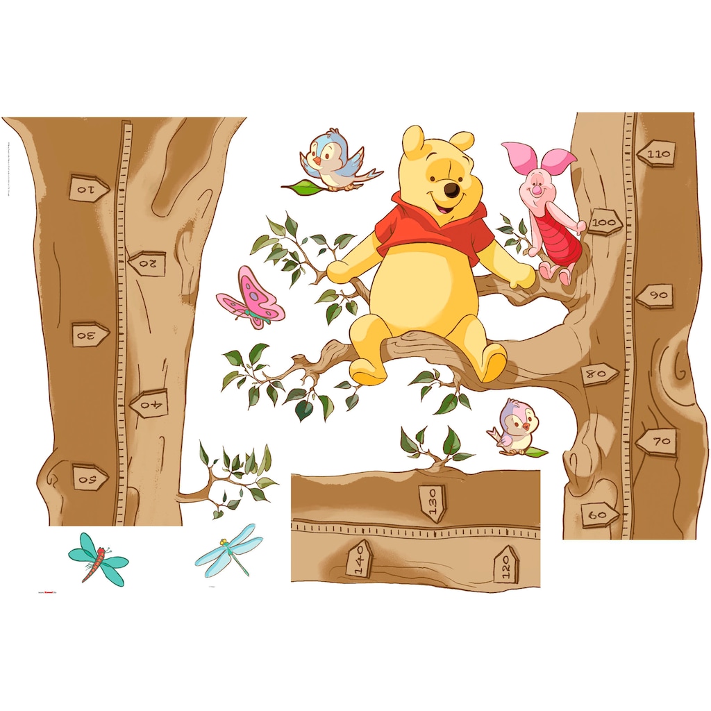 Komar Wandtattoo »Winnie The Pooh Size«, (8 St.)