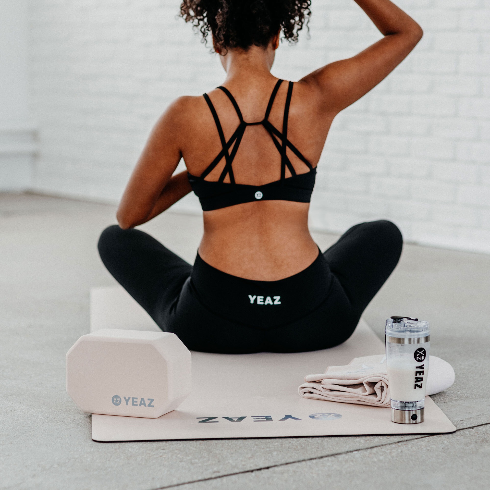 YEAZ Yogamatte »Yoga- & Fitness-Matte AURA«