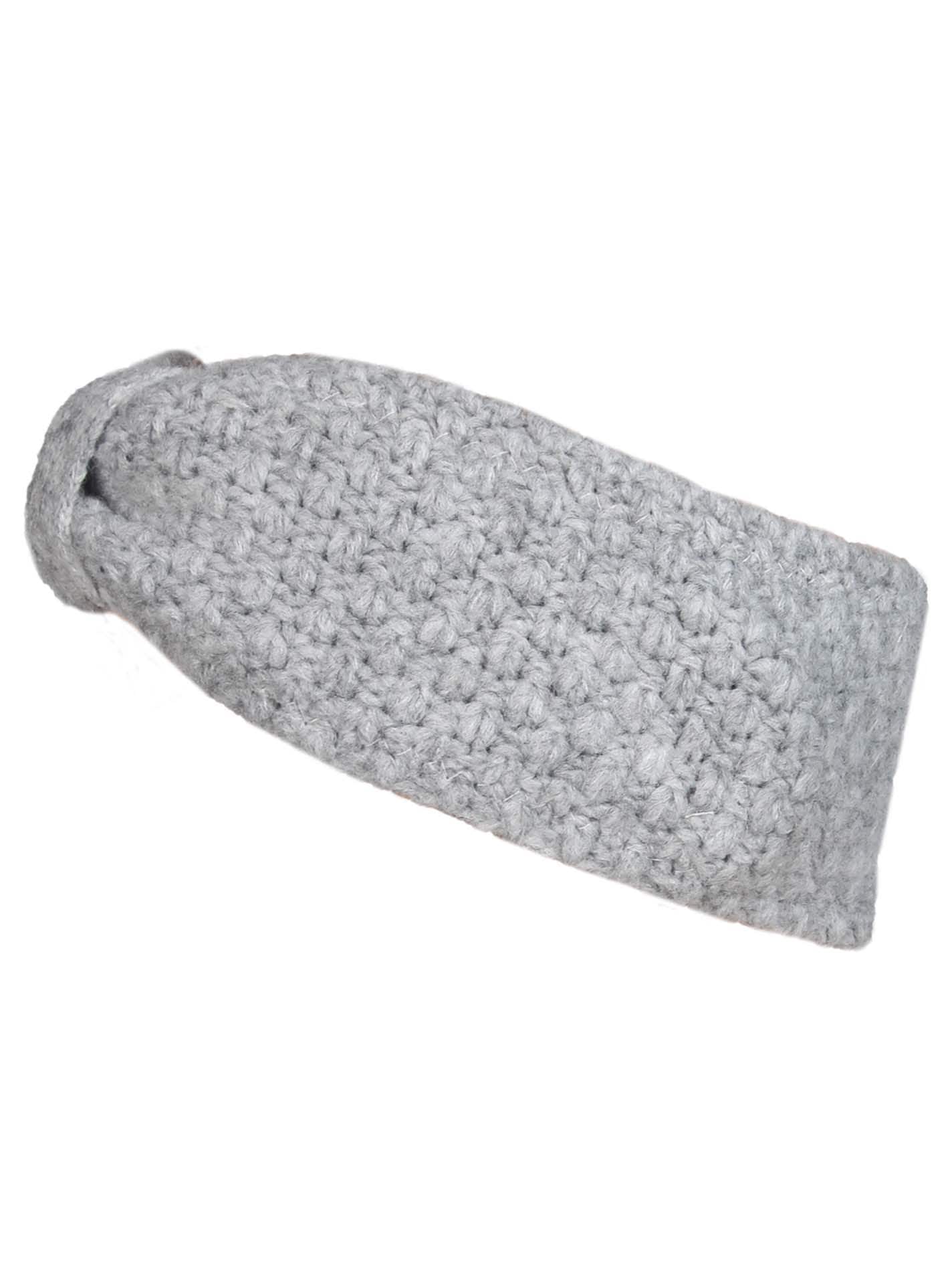 Zwillingsherz Stirnband »"Muster"« mit Muster, Knoten und Wollanteil