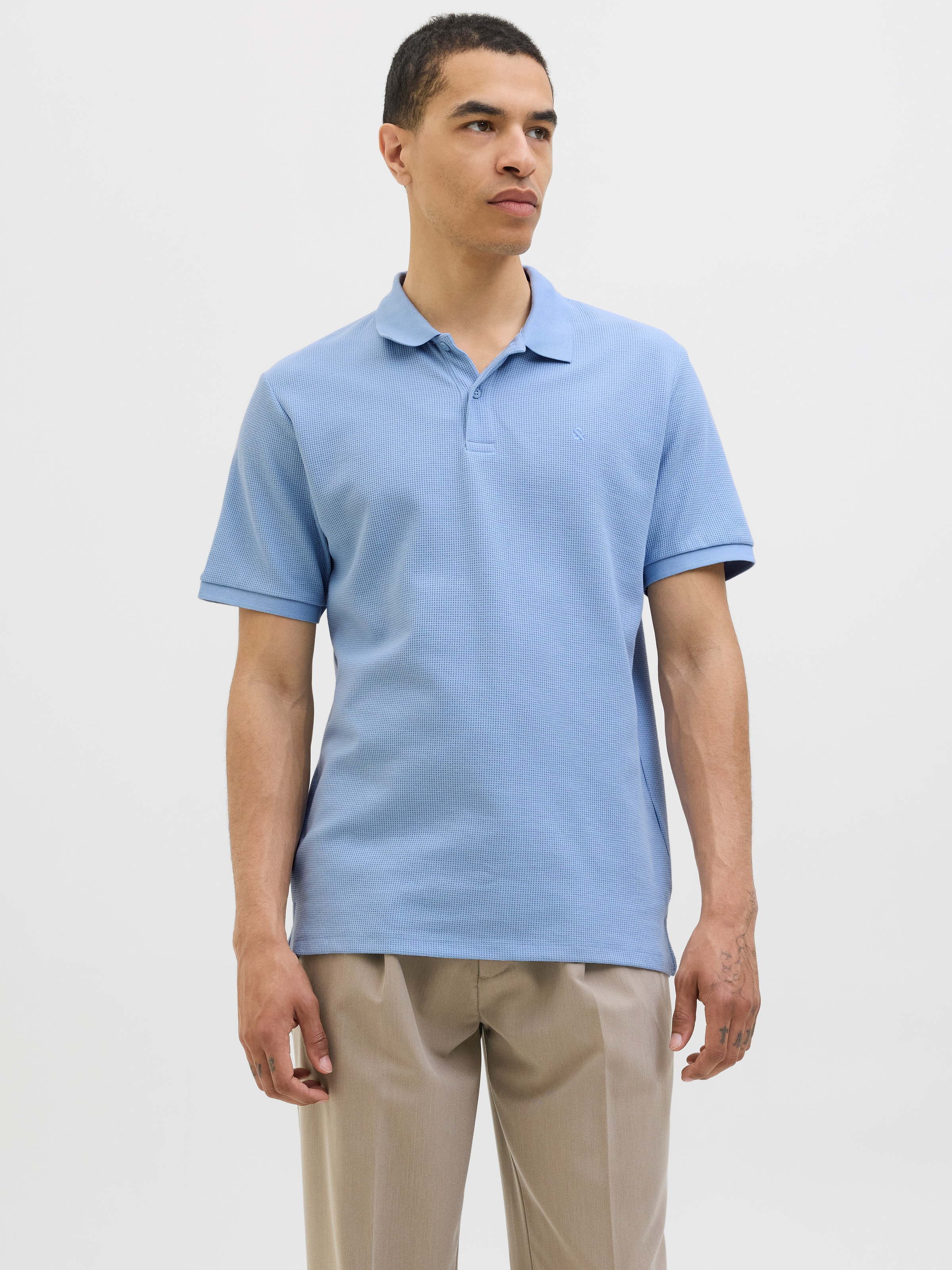 Jack & Jones Poloshirt »JJEAUSTIN POLO SS NOOS«, mit Logo Stickerei