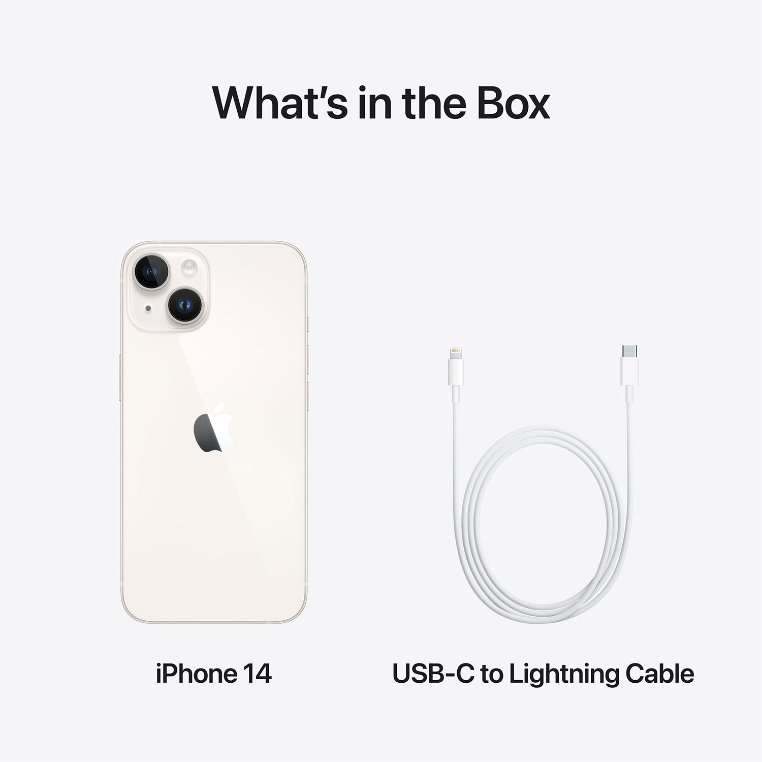 Apple Smartphone »iPhone 14, 256 GB, Polarstern«