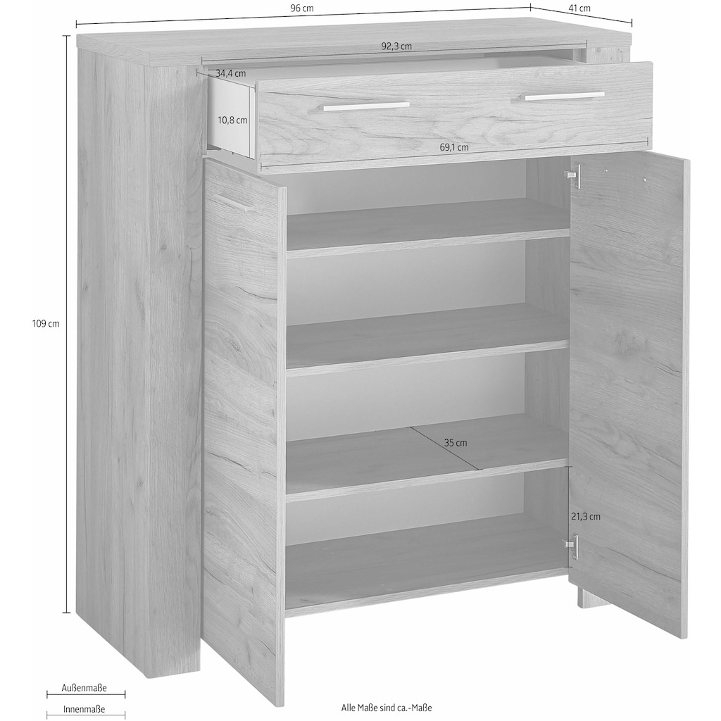 GERMANIA Schuhschrank »GW-Castera«