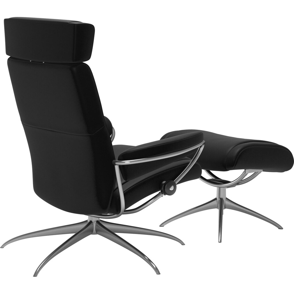 Stressless® Relaxsessel »Paris«, (Set, Relaxsessel mit Hocker)