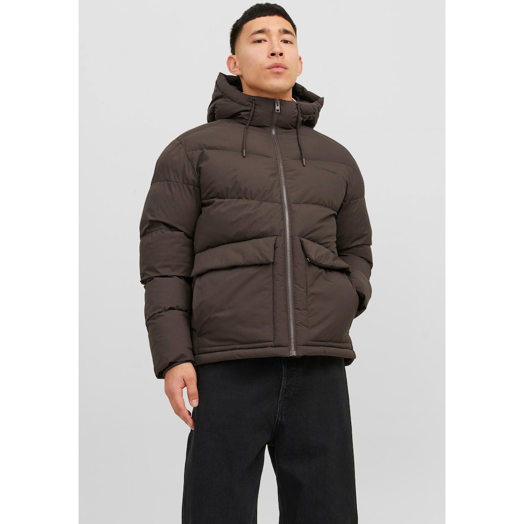 Jack & Jones Steppjacke »JORVESTERBRO PUFFER JACKET SN«, mit Kapuze