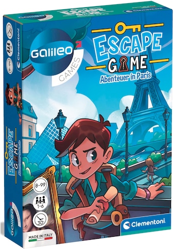 Clementoni® Spiel »Galileo, Escape Game Abenteuer in Paris«, Made in Europe, FSC® -... kaufen