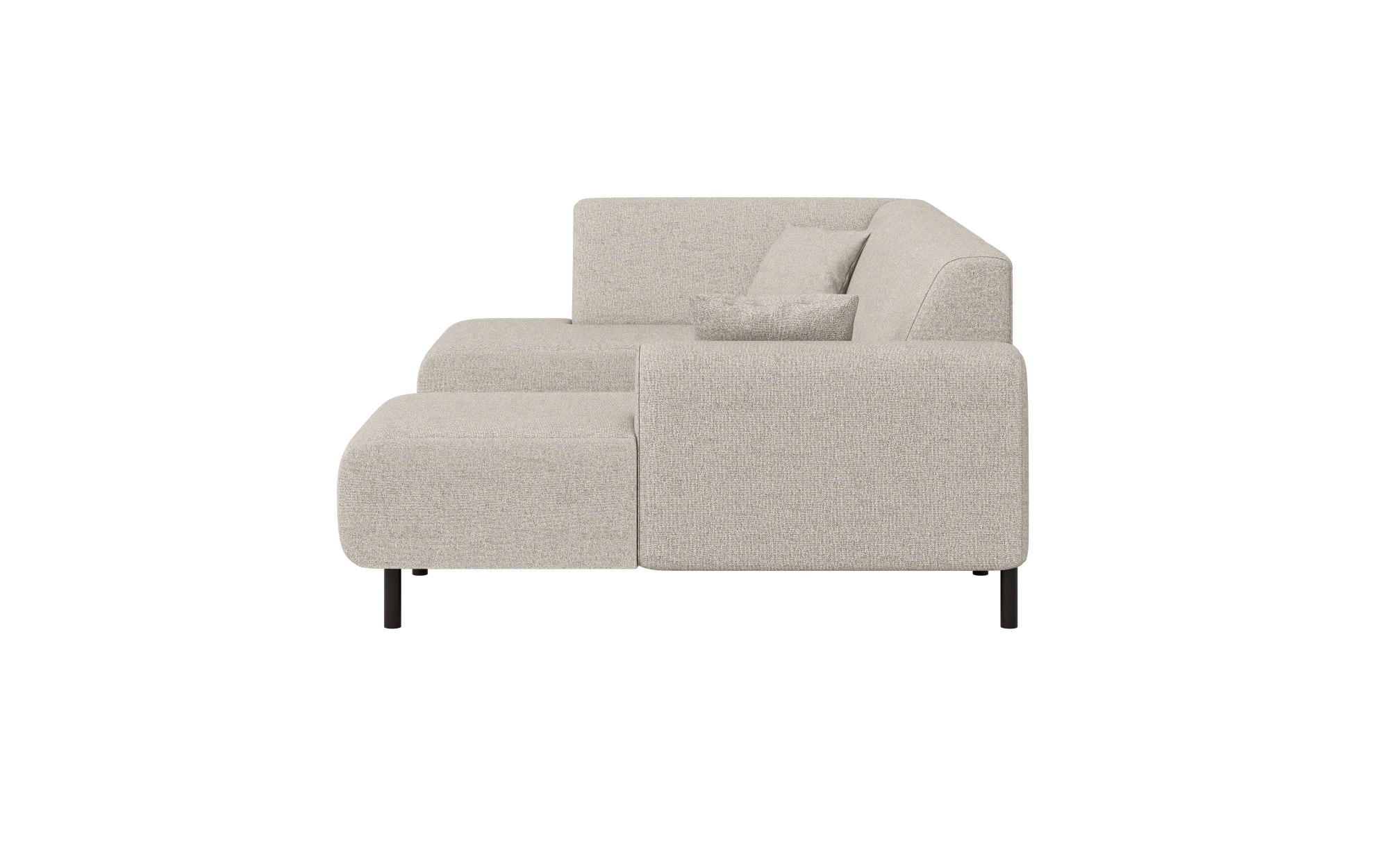 Home affaire Wohnlandschaft »ARROS U-Form mit Wellenunterfederung, Maße B/T/H: 300/163/81 cm«, incl. Zierkissen, mit Recamiere links/rechts bestellbar, auch in Cord
