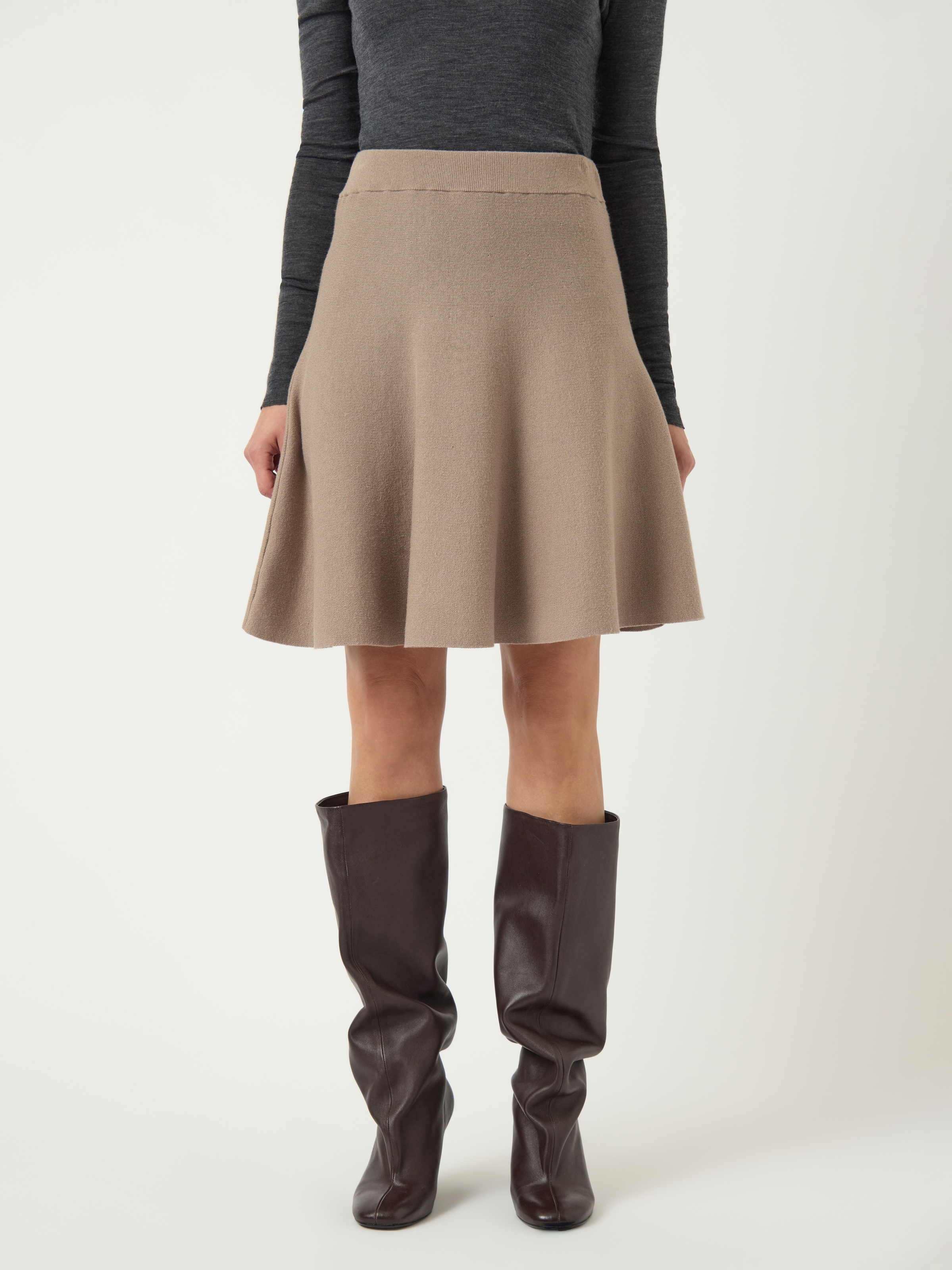 Y.A.S Minirock »YASFONNY HW KNIT SKIRT S. NOOS«