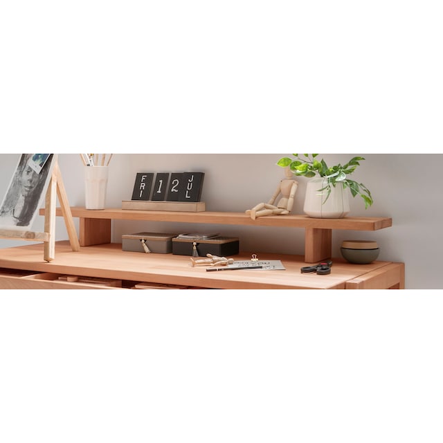 Raten Serienname Home zum bestellen Dura aus »Dura«, Tischaufsatz passend Schreibtisch Wildeichenholz, auf affaire massivem