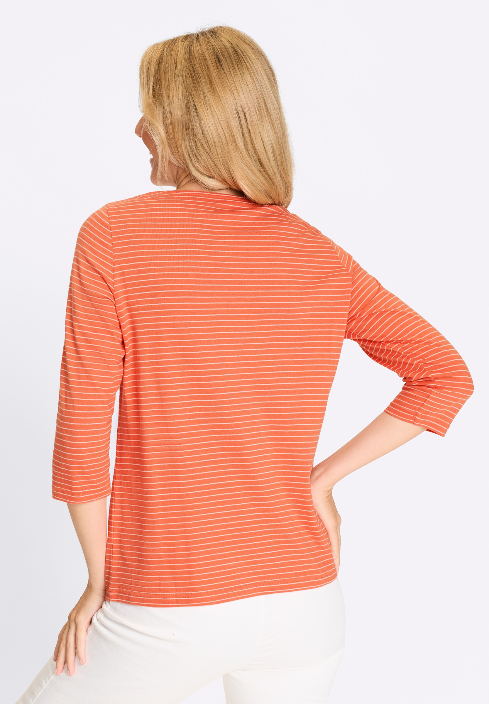 Sieh an! T-Shirt »Ringelshirt 3/4-Arm-Shirt im Ringelmuster«