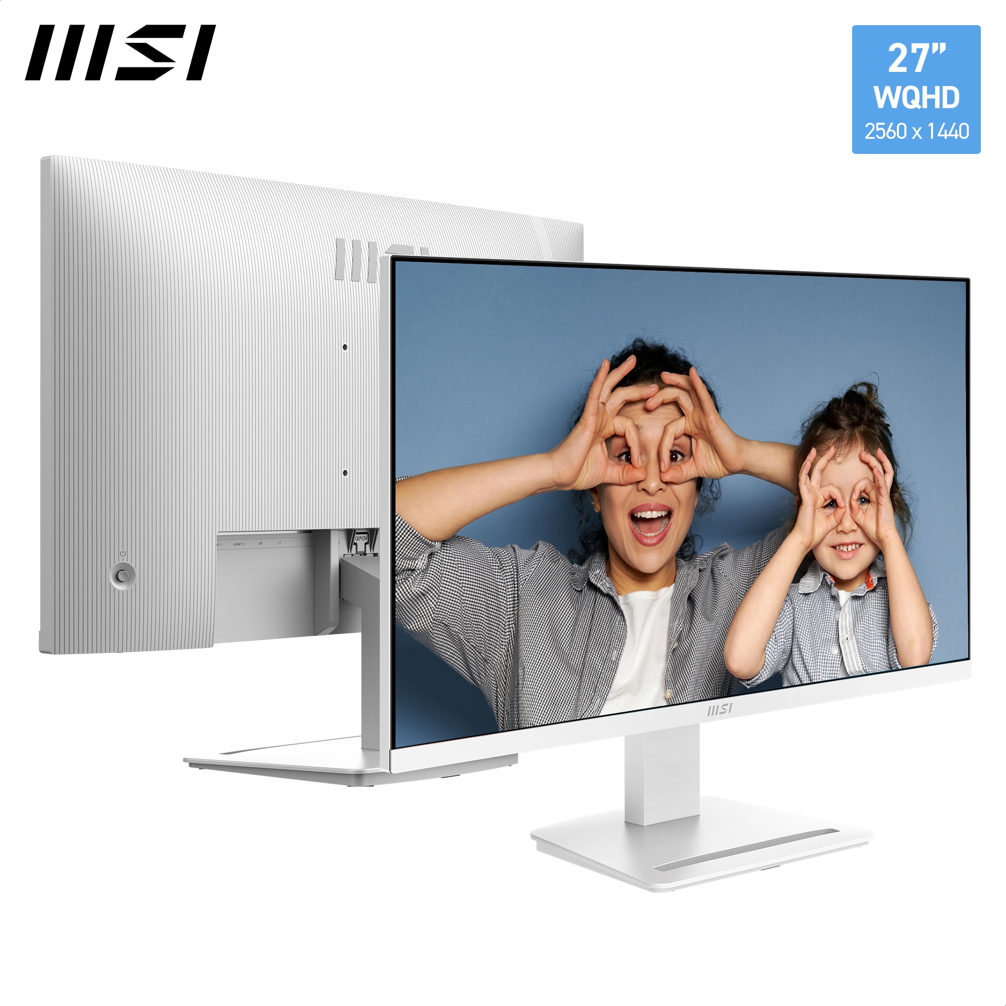 MSI LED-Monitor »PRO MP273W E14A« 68,6 cm/27 ″  1920 x 1080 px FHD 1 Reaktionszeit 144 Hz neigbar, Lautsprecher, Zubehörsteckplatz