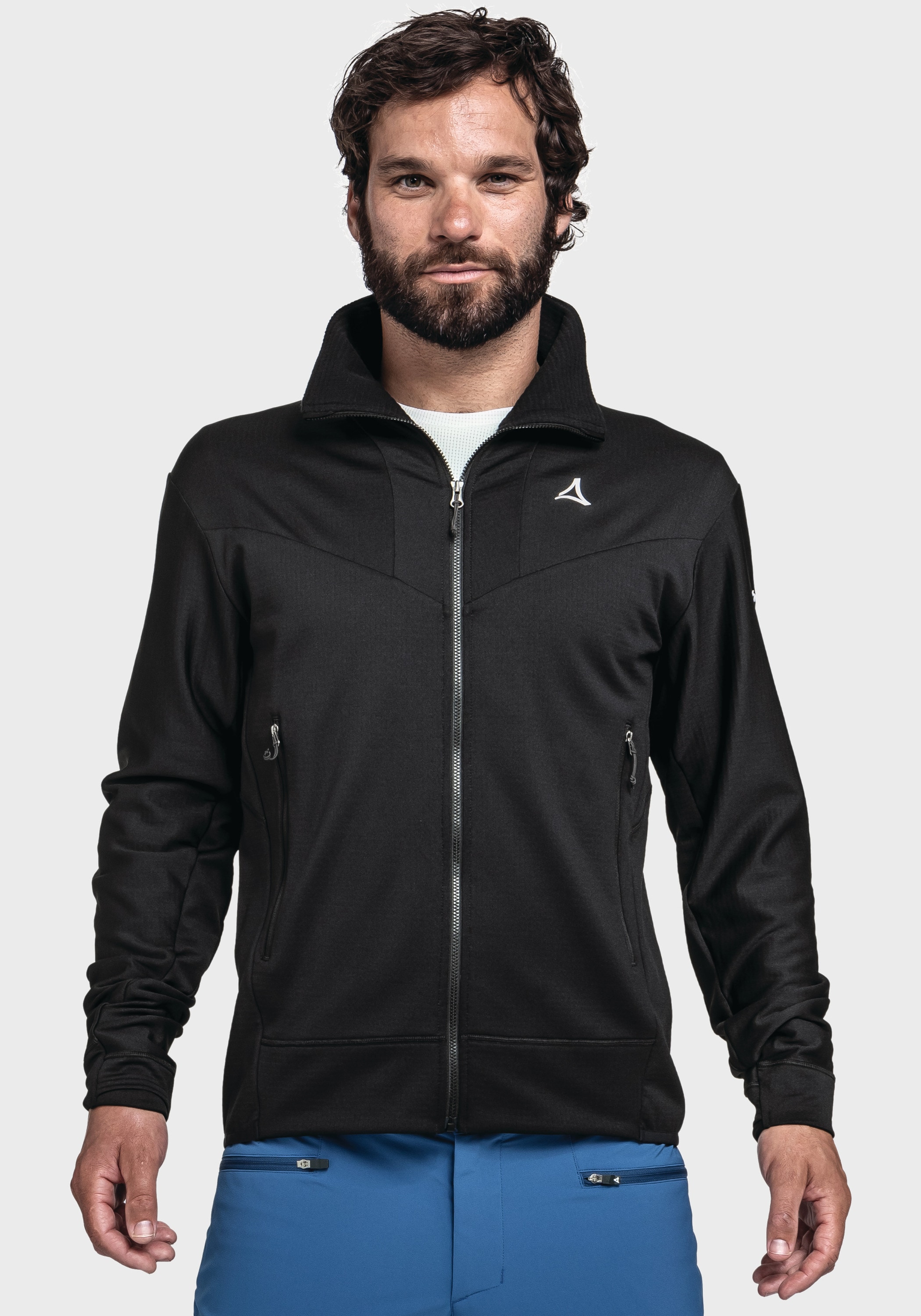 Schöffel Fleecejacke »Mountain Fleece Jkt Style Blaueis MNS«, ohne Kapuze