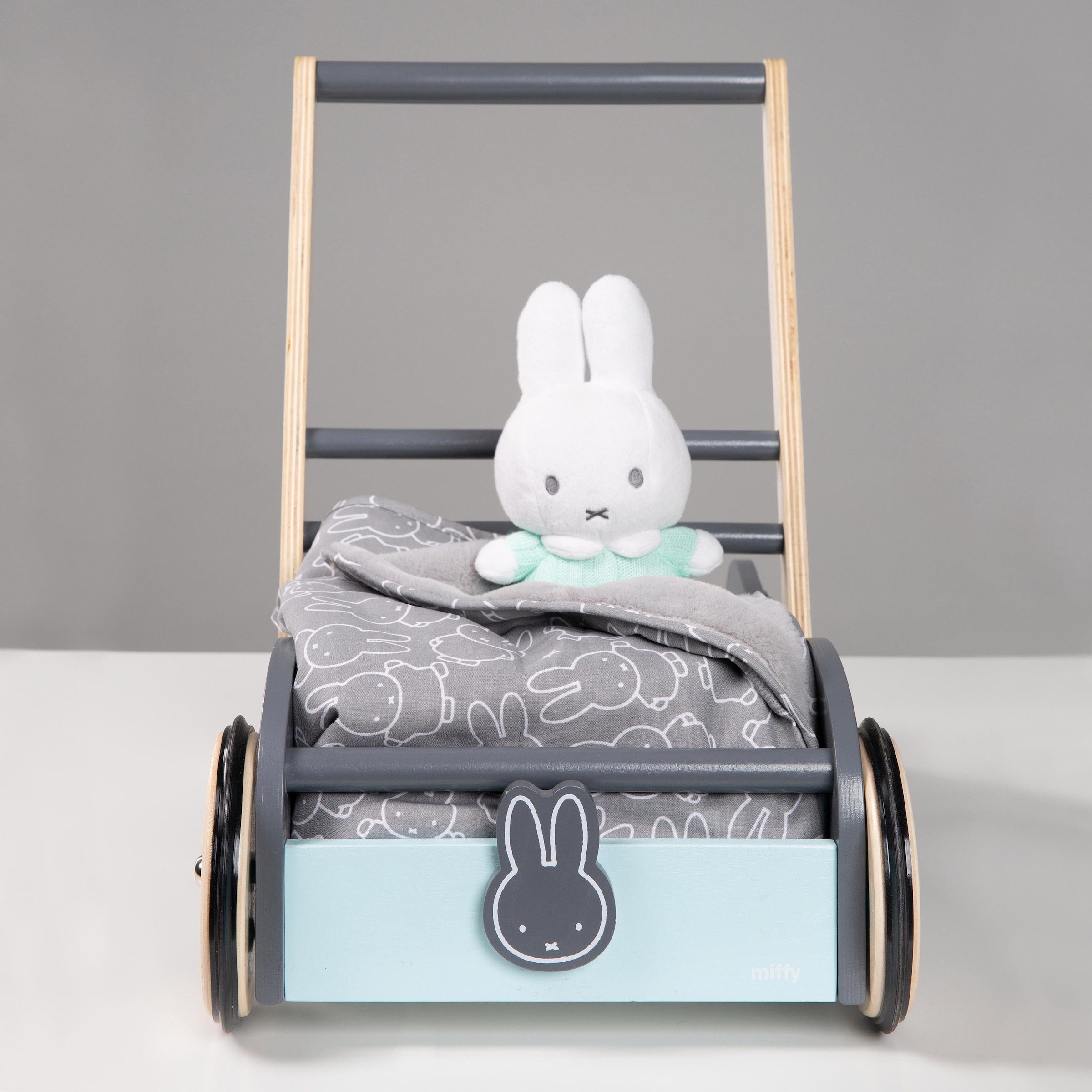 roba® Lauflernwagen »Holzspielzeug, miffy®«, mit Bremse bei