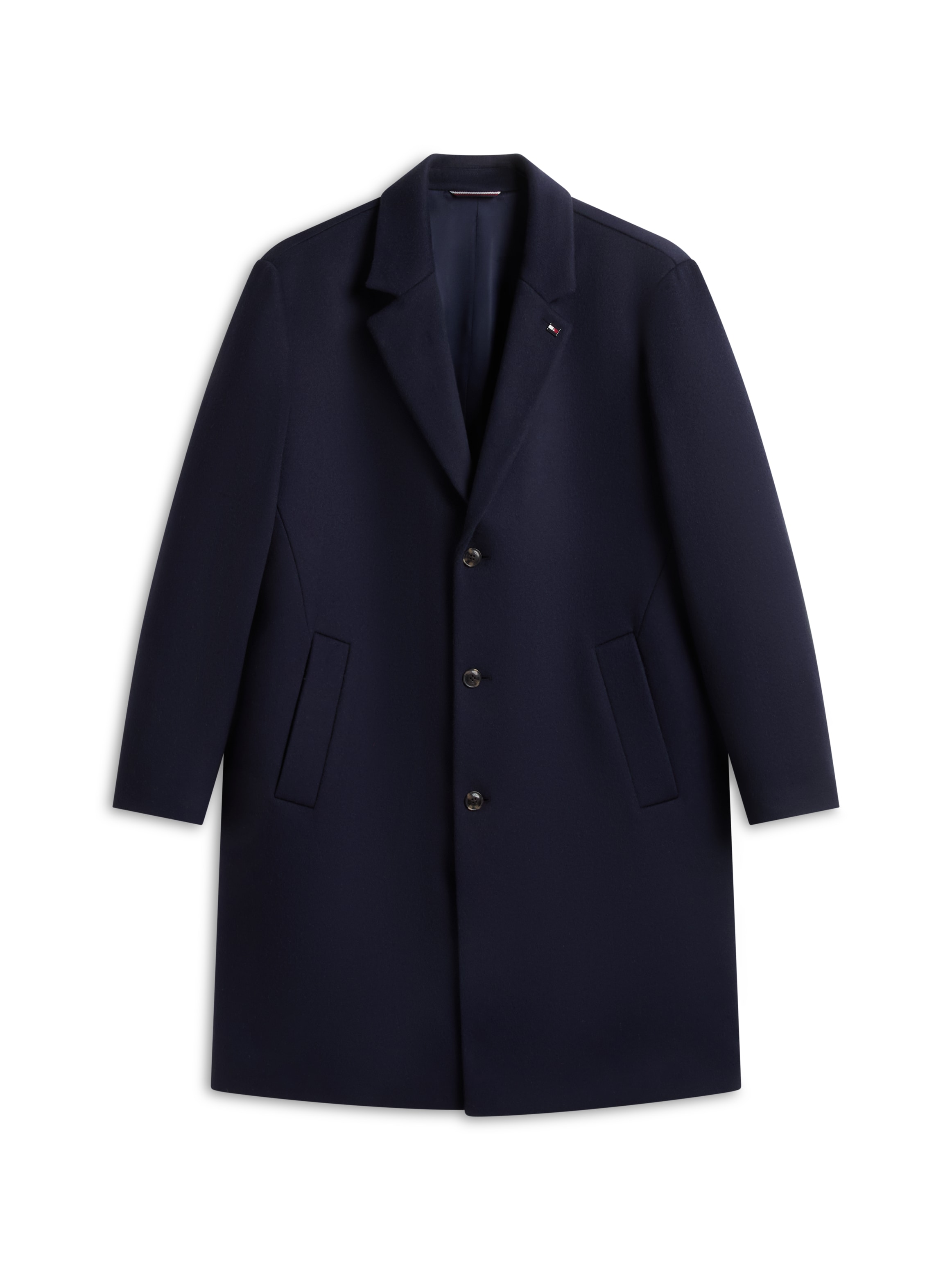Tommy Hilfiger Big & Tall Langmantel »BT-NY WOOL MIX«