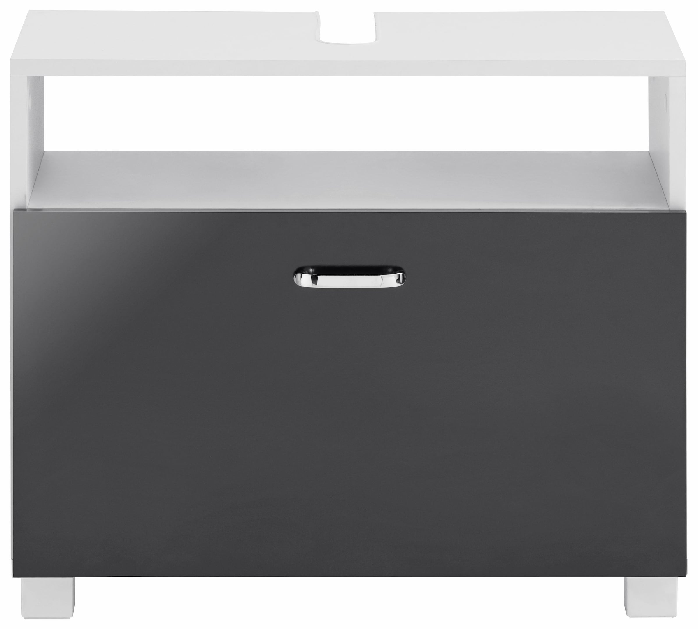 Schildmeyer Waschbeckenunterschrank »Colli in verschiedenen Farben« Höhe 54,5 cm, Badezimmerschrank mit Metallgriffen und großer Schublade