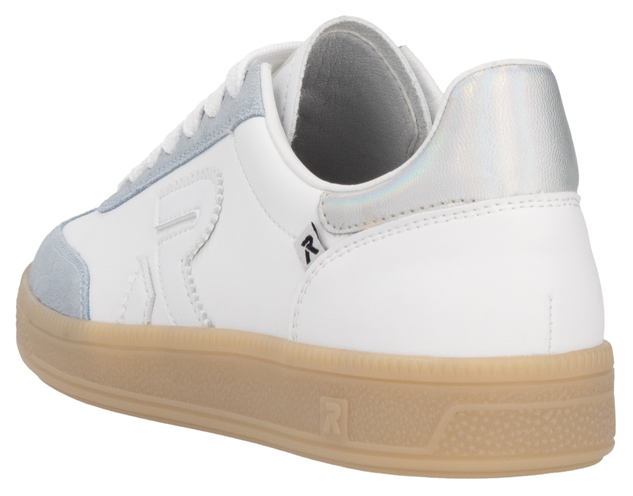 RIEKER Sport Sneaker »San Diego Swing2GO«, Retro-Sneaker, Freizeitschuh, Halbschuh mit herausnehmbarem Fußbett