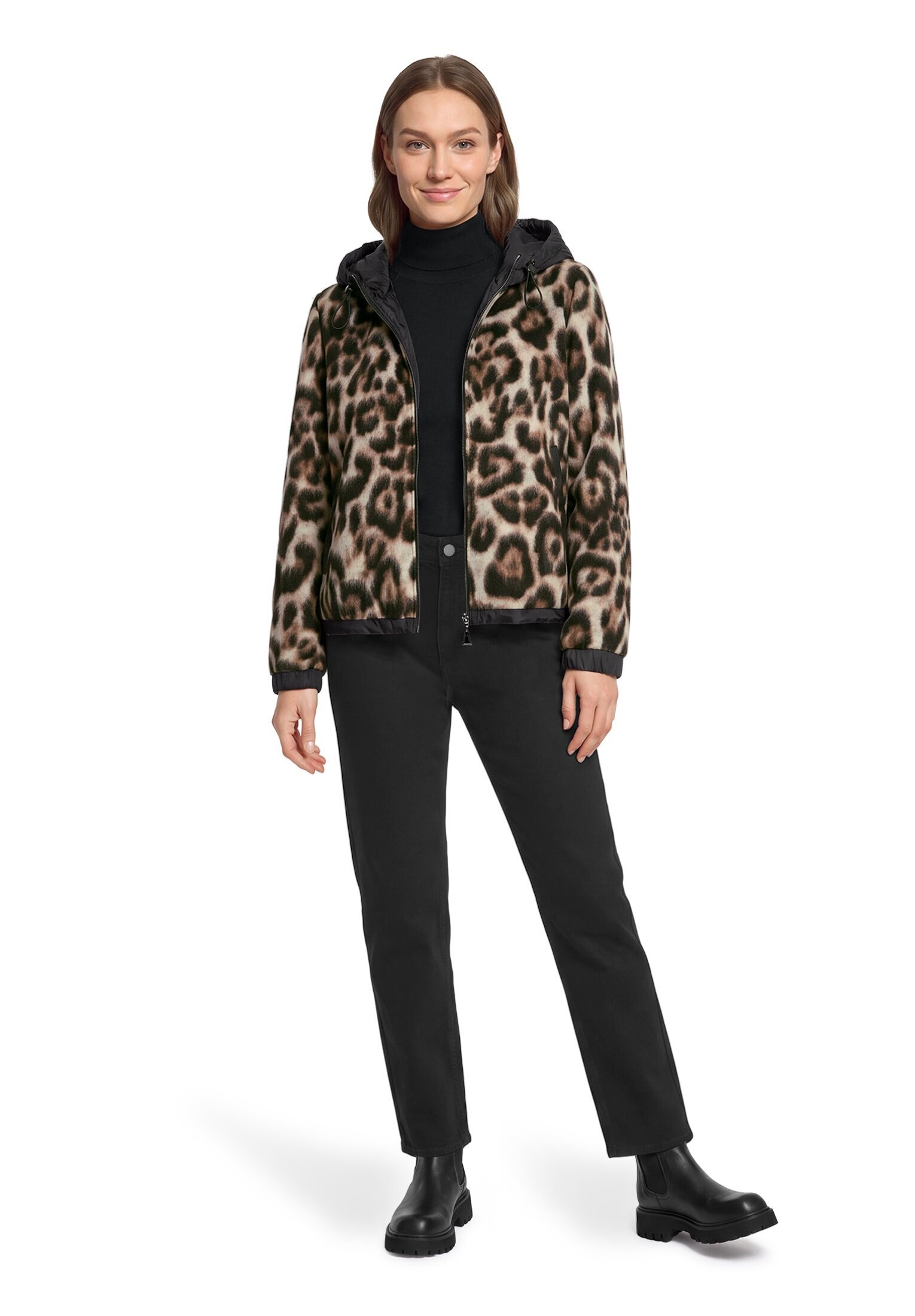 Gil Bret Wolljacke »Wolljacke mit Kapuze«