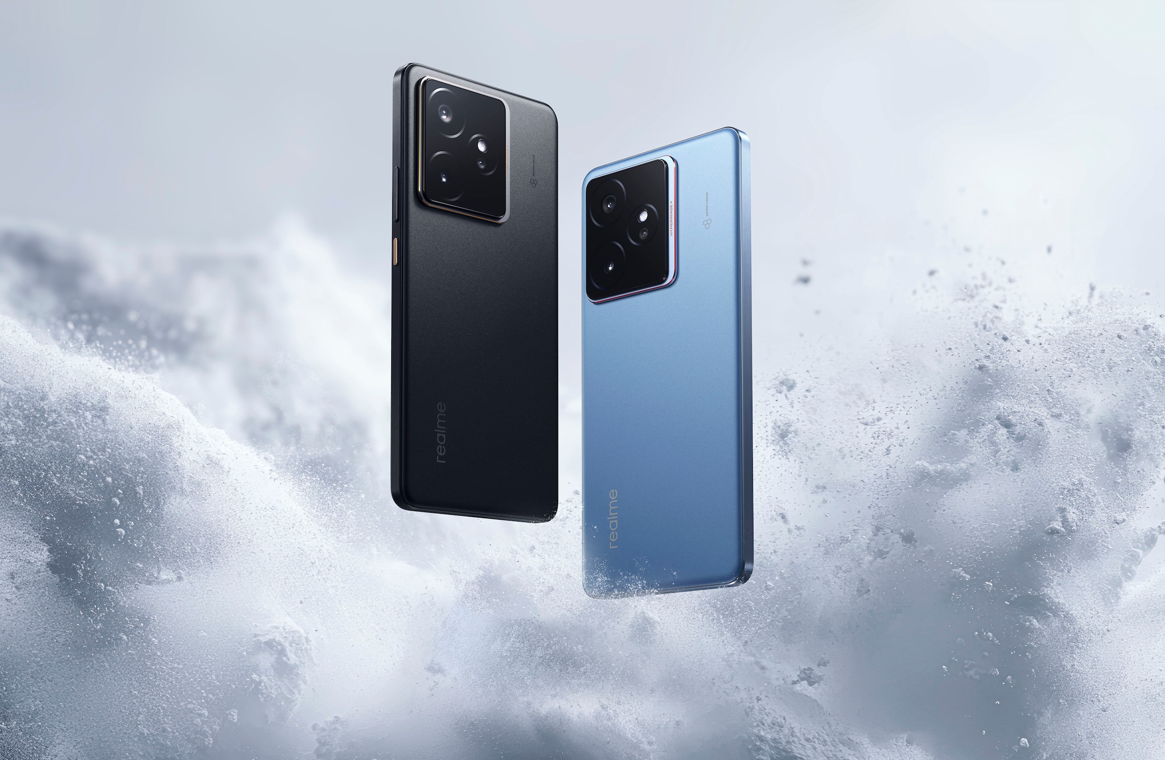 Realme Smartphone »GT 7 256GB«, IceSense Black