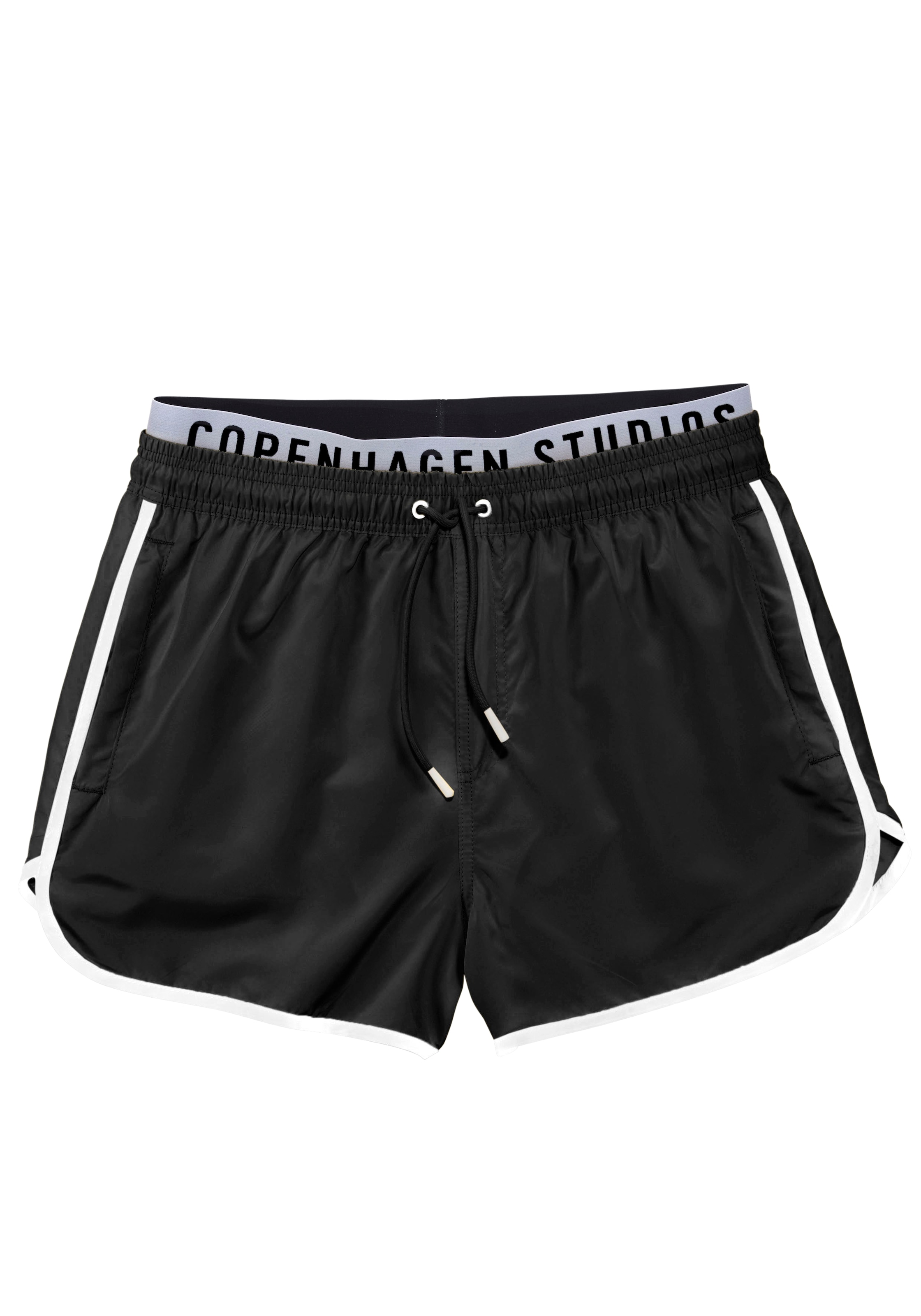 Copenhagen Studios Badeshorts mit elastischem  Bund