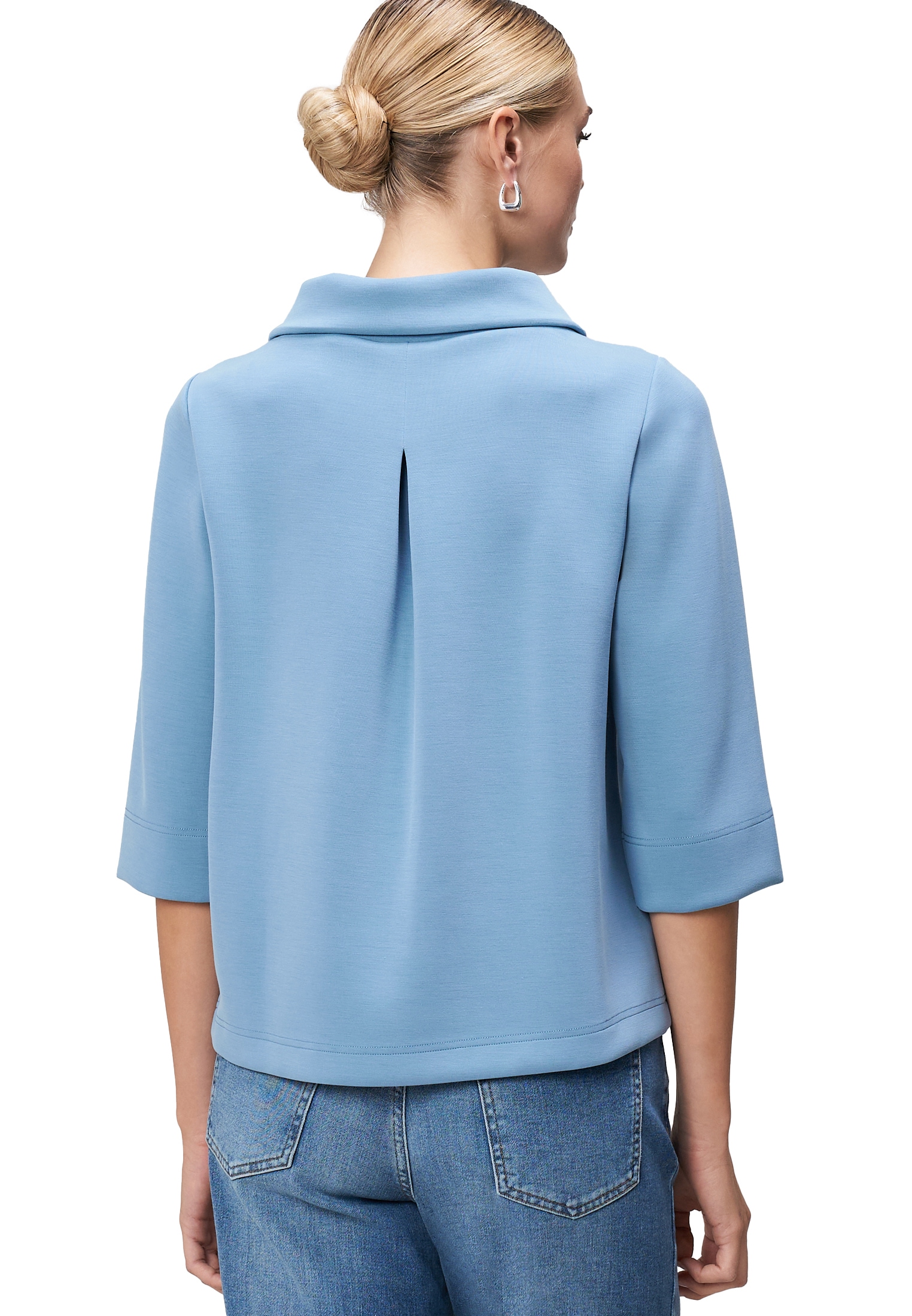 Zero Sweatshirt »Sweatshirt mit weitem Rollkragen«
