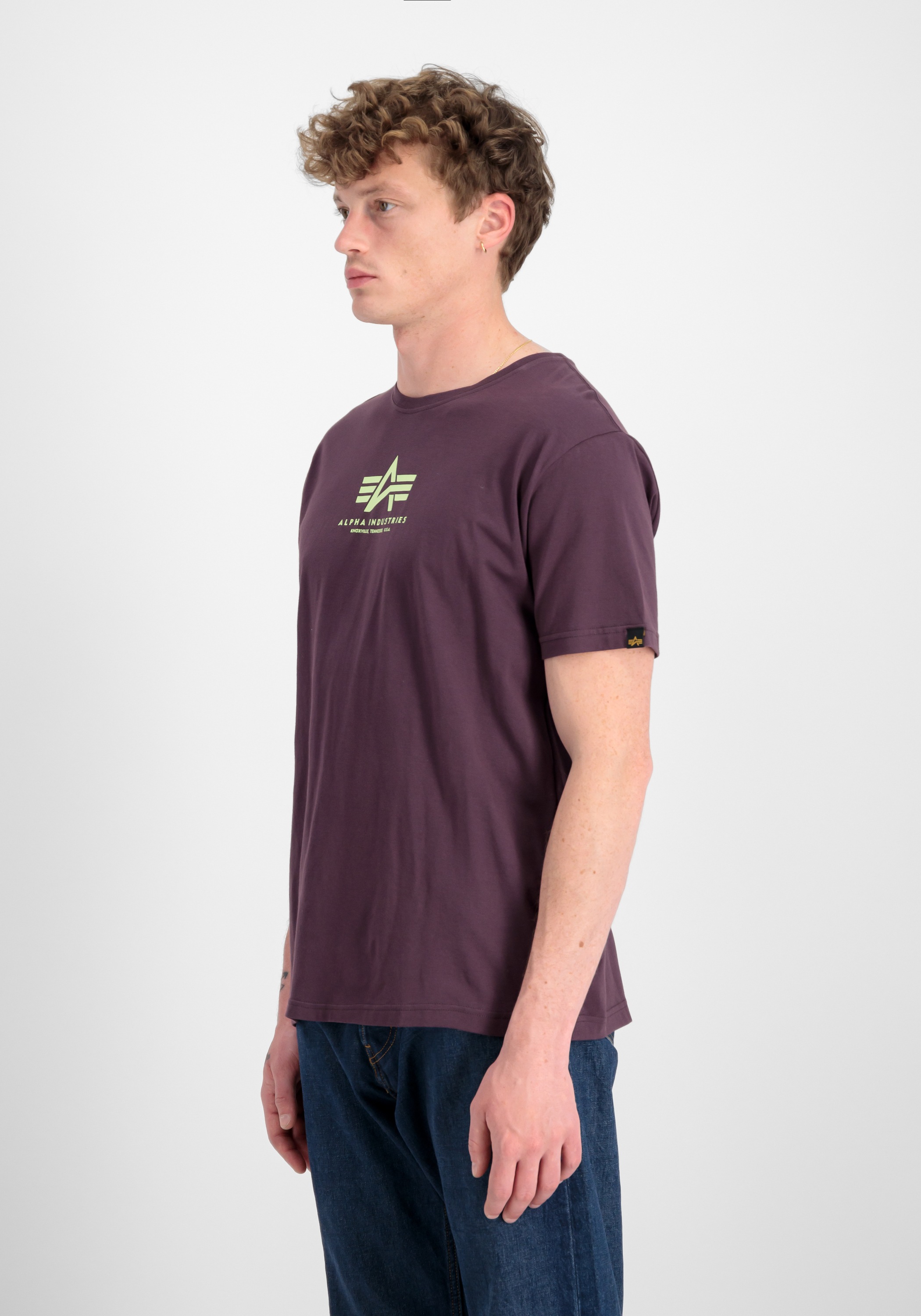 Alpha Industries T-Shirt »Alpha Industries Men - T-Shirts Basic T-Shirt ML«