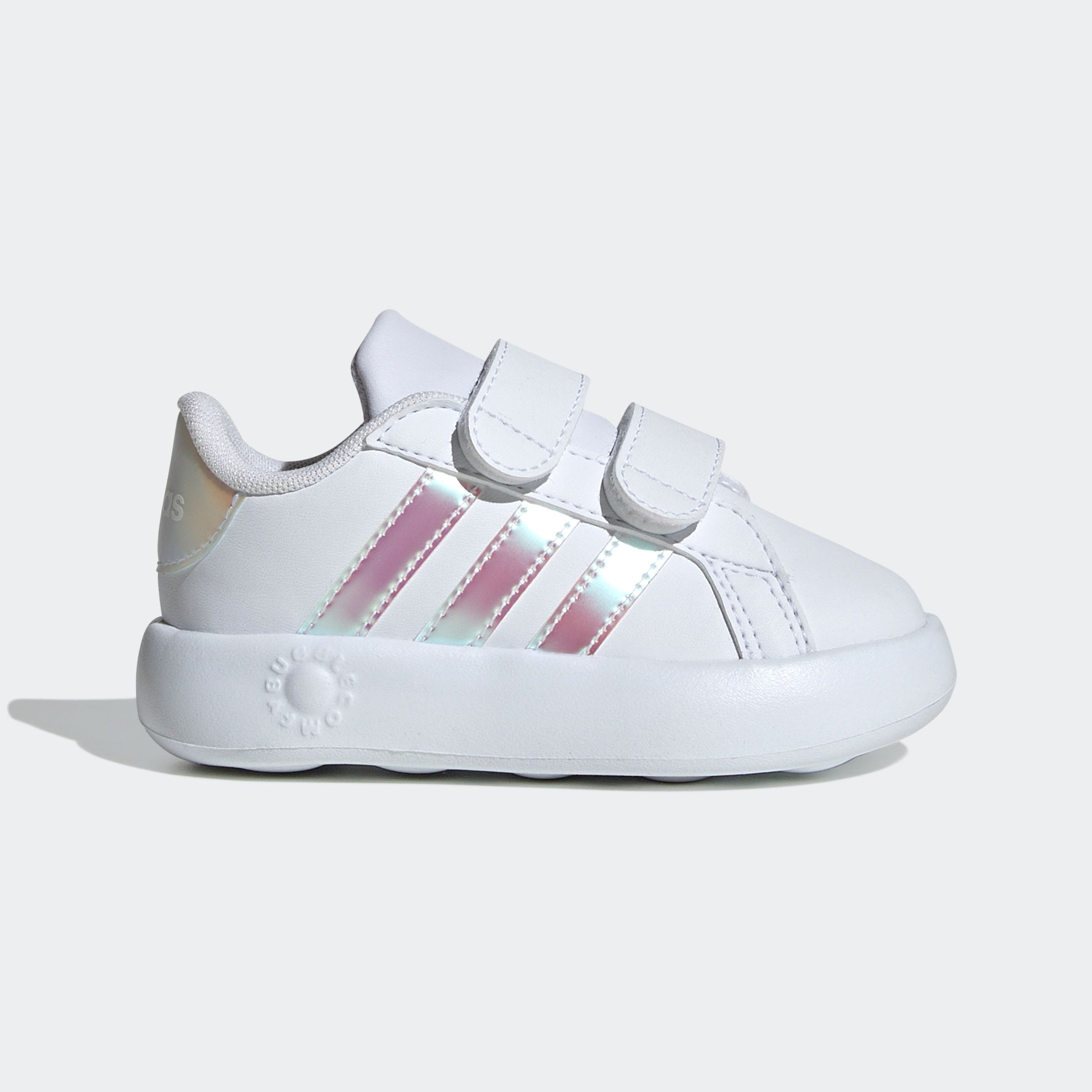 adidas Sportswear Klettschuh »GRAND COURT 2.0 KIDS«, Design auf den Spuren des adidas Superstar, für Kinder