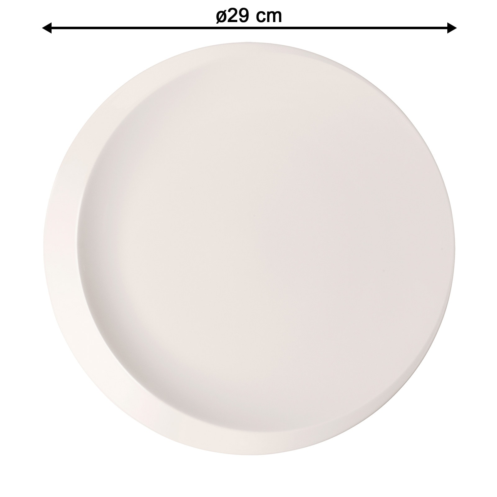 Villeroy & Boch Schale »Schale tief NewMoon ø 29 cm 6er Set weiß«