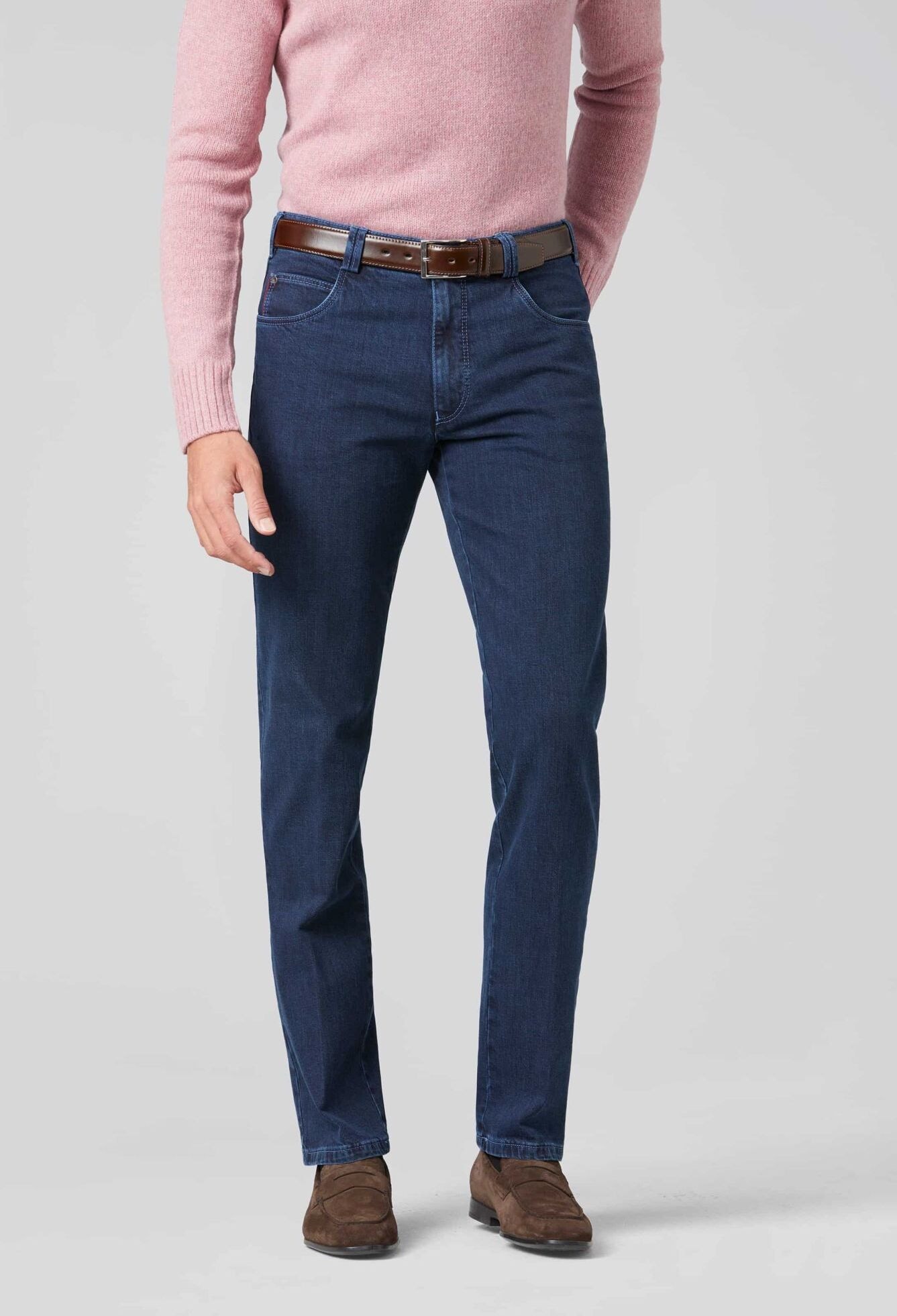 MEYER 5-Pocket-Jeans »Diego« mit Stretch-Dehnbund