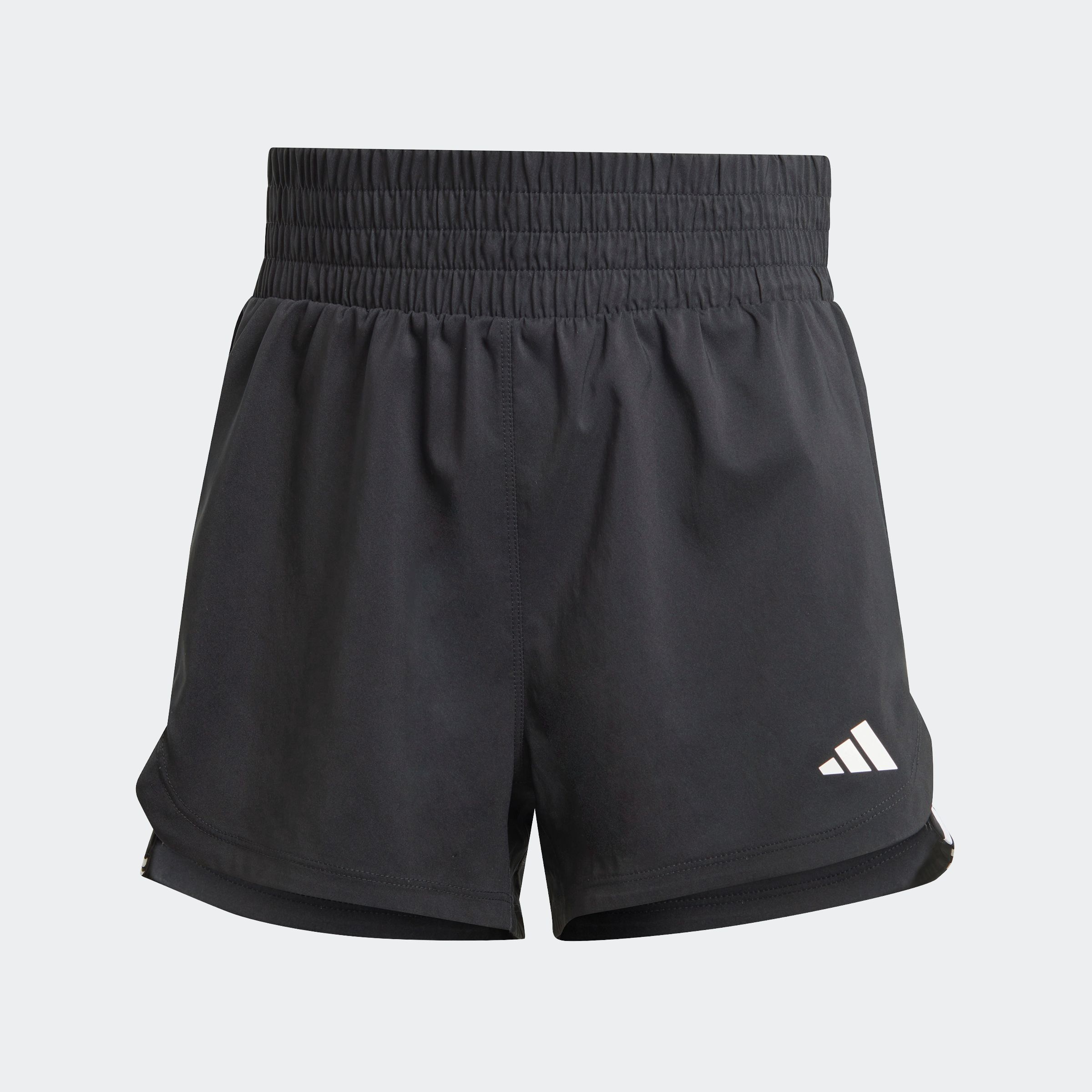 adidas Performance Shorts »PACER WVN HIGH«, (1 tlg.), Woven Trainingsshorts mit hohem Bund