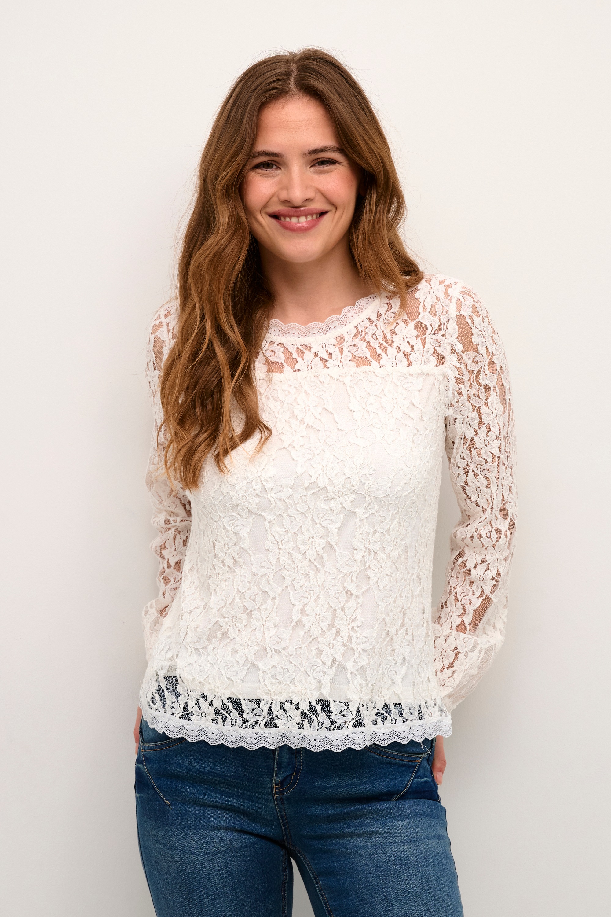 Cream Kurzarmbluse »Damen Bluse kurzarm CRKit«