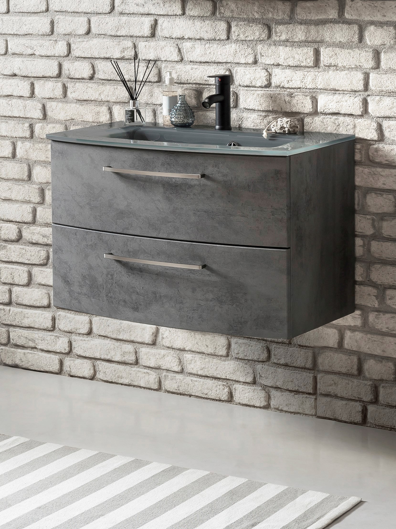 welltime Waschtisch »Windau«, Breite 80 cm, mit Soft-Close Funktion