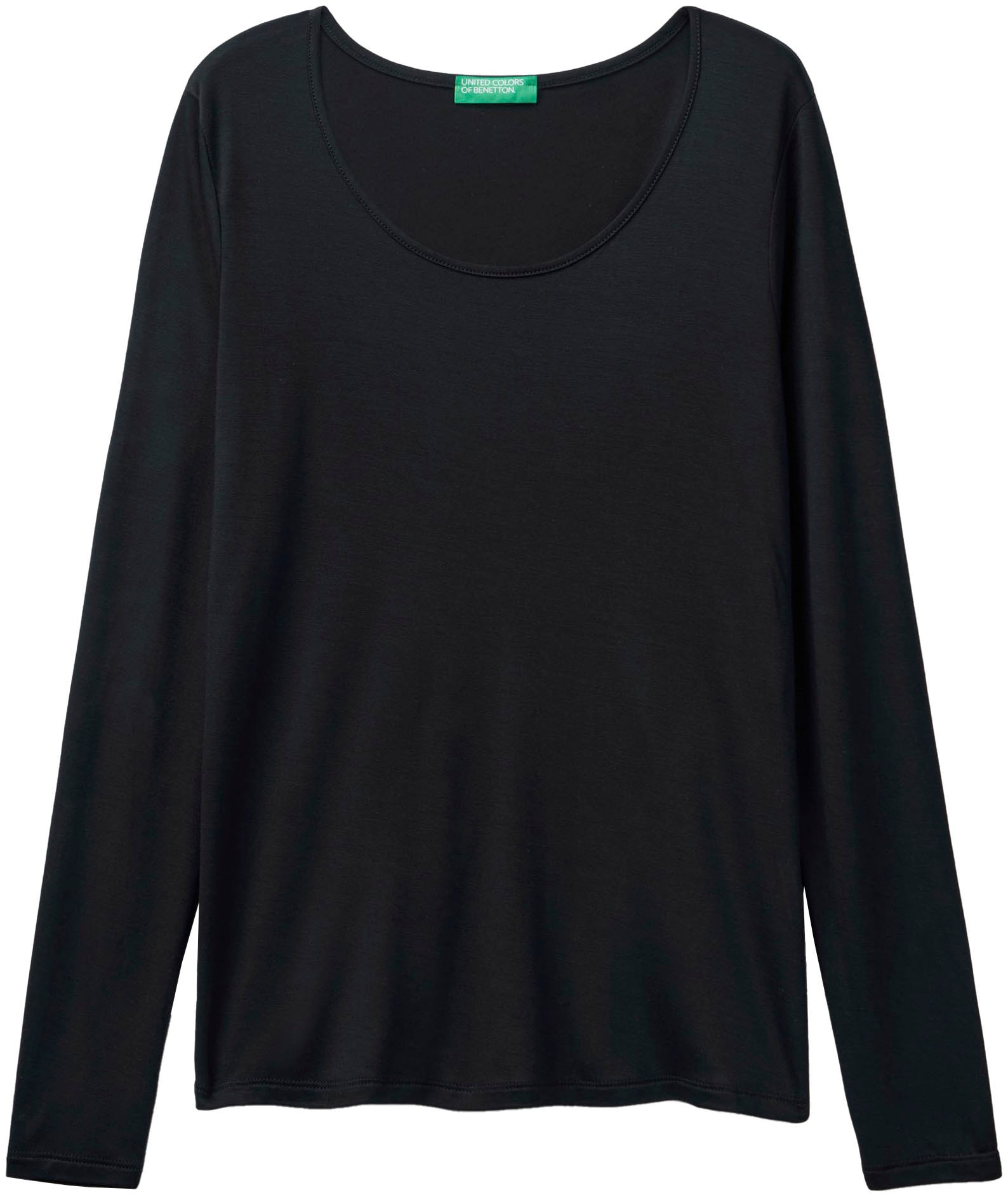 United Colors of Benetton Langarmshirt, Figurbetont