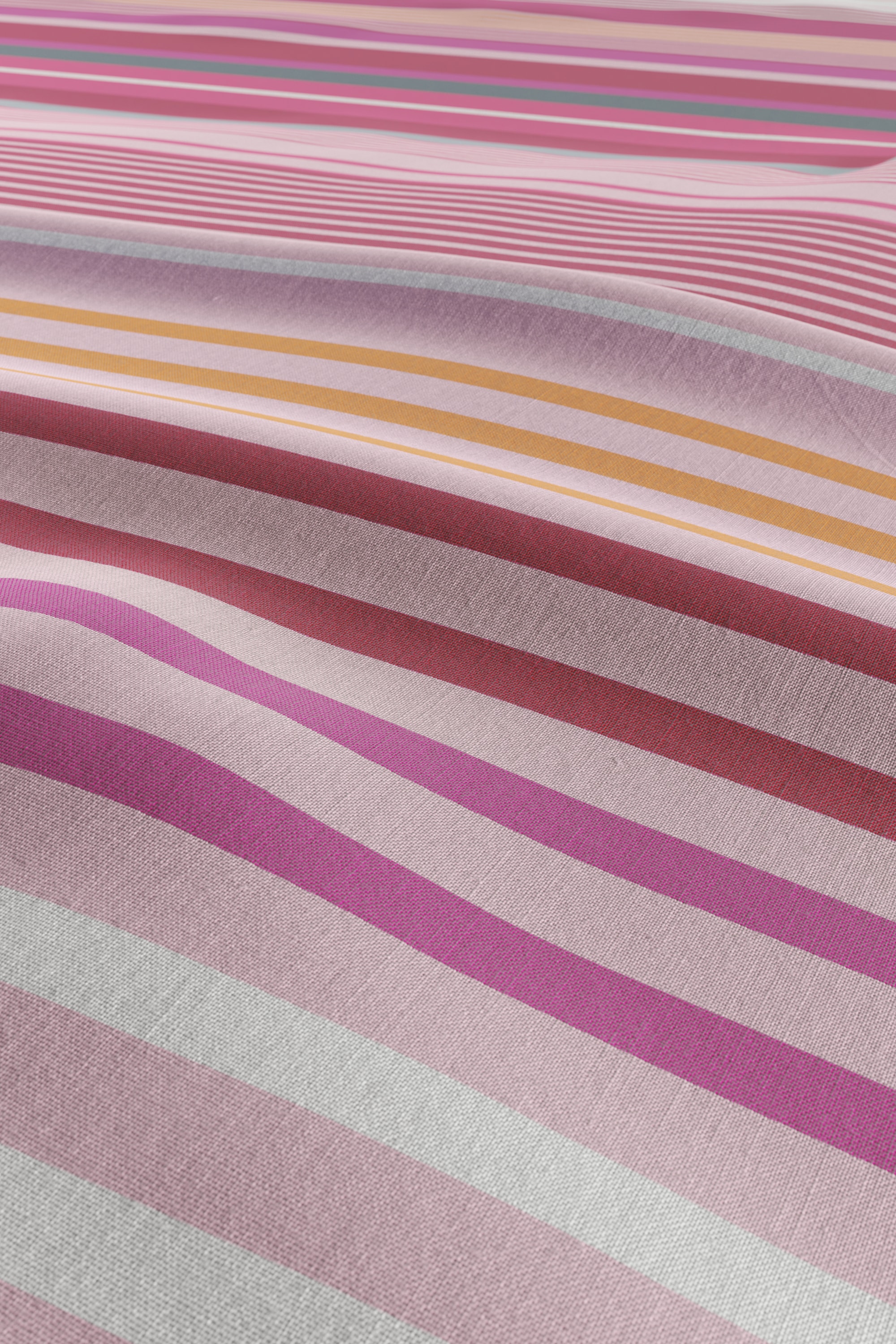 OTTO home Bettwäsche »Elvea« 2 Stk. in Gr. 135x200 oder 155x220 cm, 100% Baumwolle, Streifen