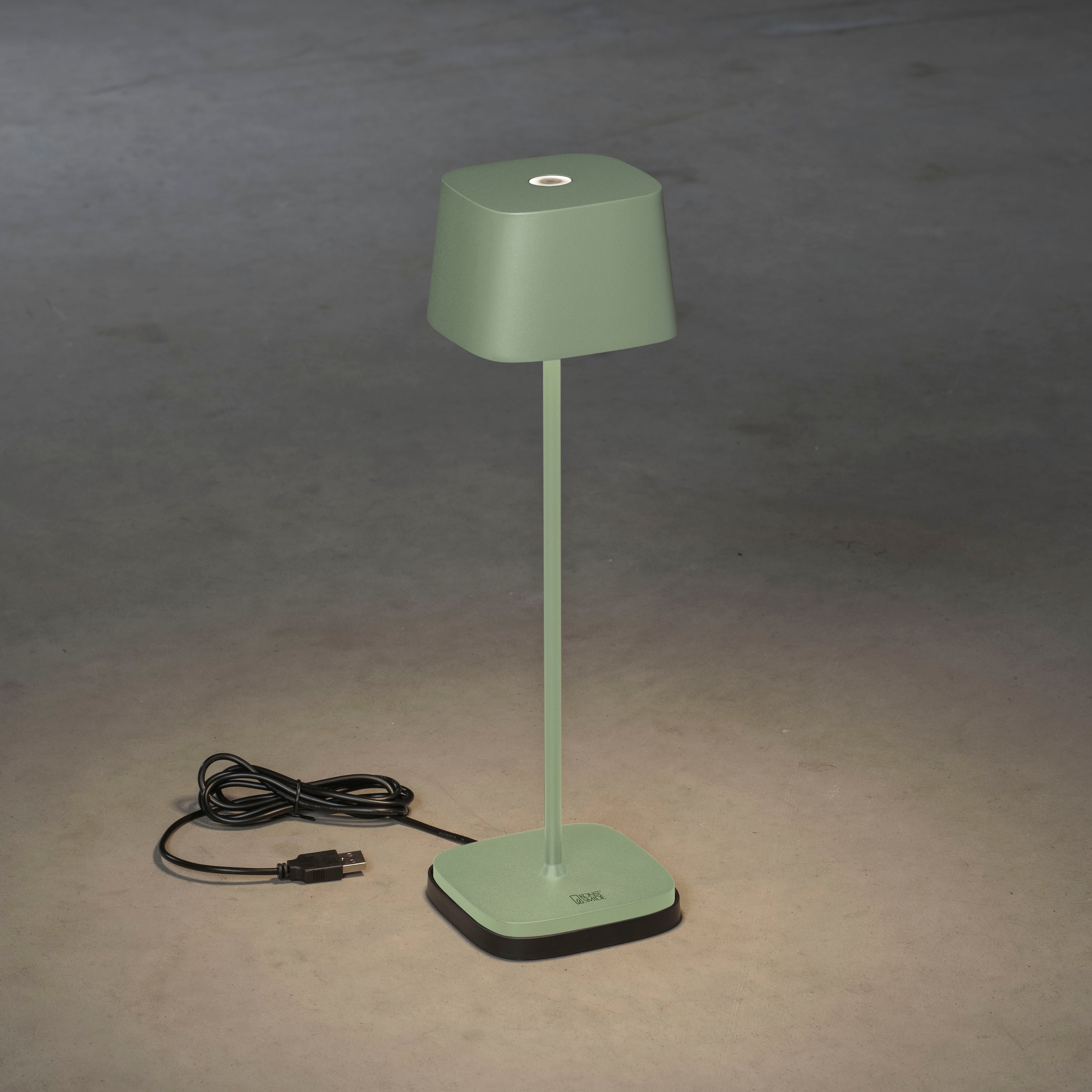 KONSTSMIDE LED Tischleuchte »Capri«, Leuchtmittel LED-Modul | LED fest integriert, Capri LED USB-Tischleuchte, 2700/3000K, dimmbar